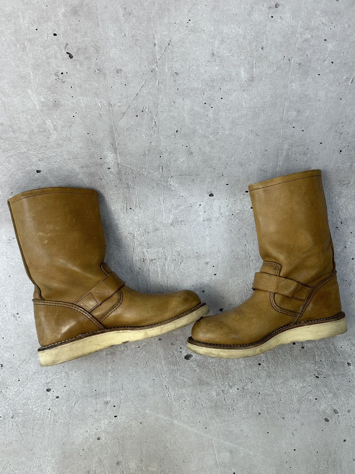 Red Wing Red Wing 9027 Leather Beige Made in USA Women’s Boots Size US 7.5 / IT 37.5 - 12 Thumbnail