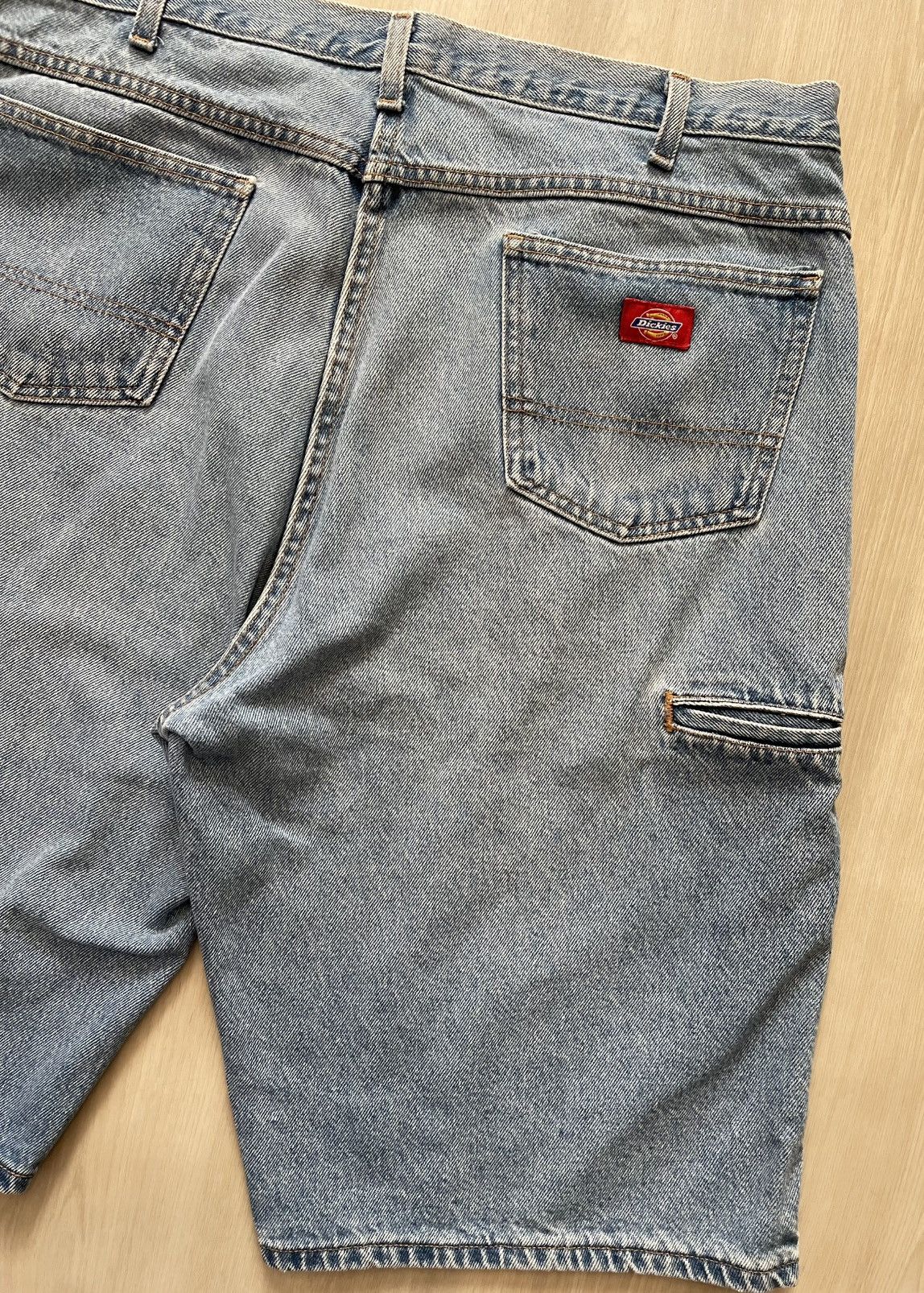 Dickies VTG 90s Dickies 5 Pocket Denim Shorts Baggy Fit Jorts Sz 40 Size US 40 / EU 56 - 2 Thumbnail