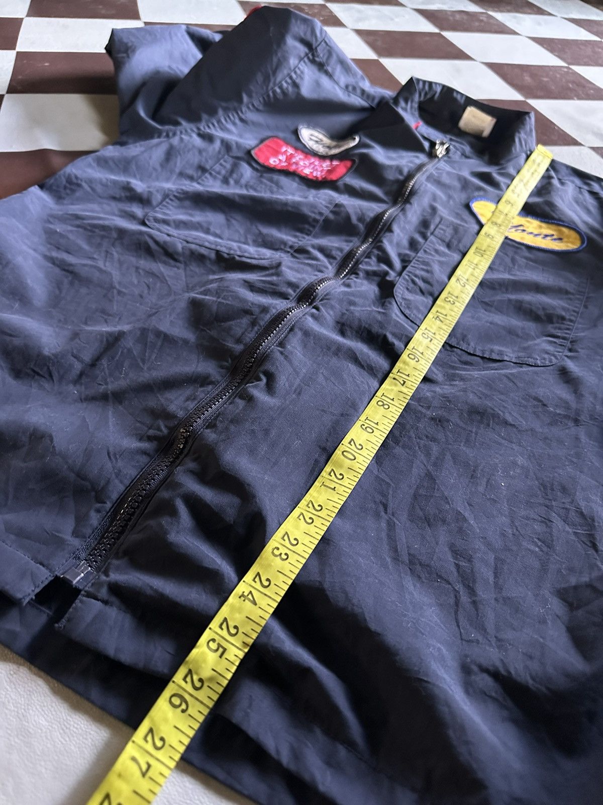Japanese Brand Never seen thing zipper jacket with patches Size US M / EU 48-50 / 2 - 11 Thumbnail