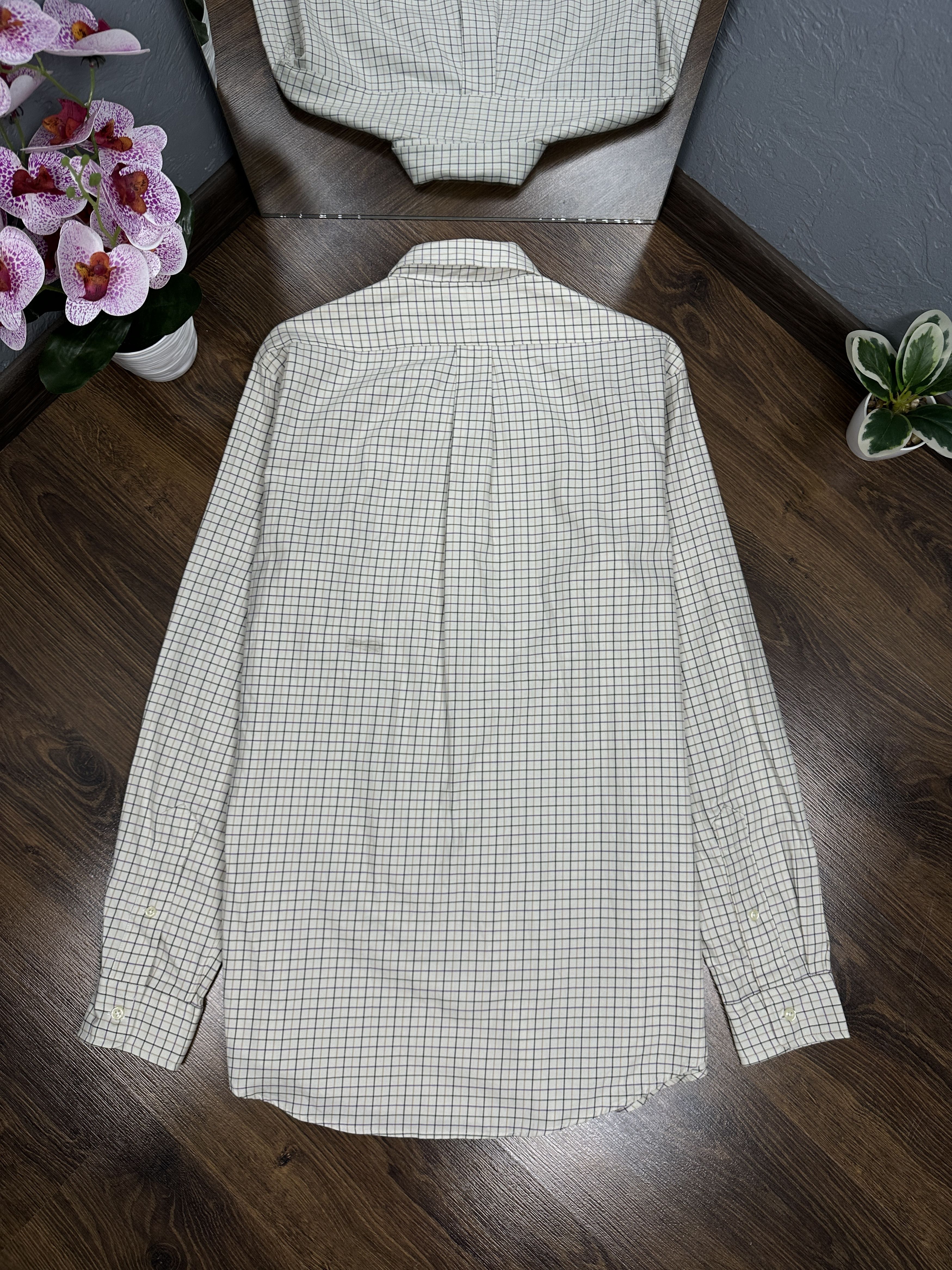 Polo Ralph Lauren × Ralph Lauren × Vintage Polo Ralph Lauren Vintage Mens Long Sleeve Check Shirt Size US S / EU 44-46 / 1 - 7 Thumbnail