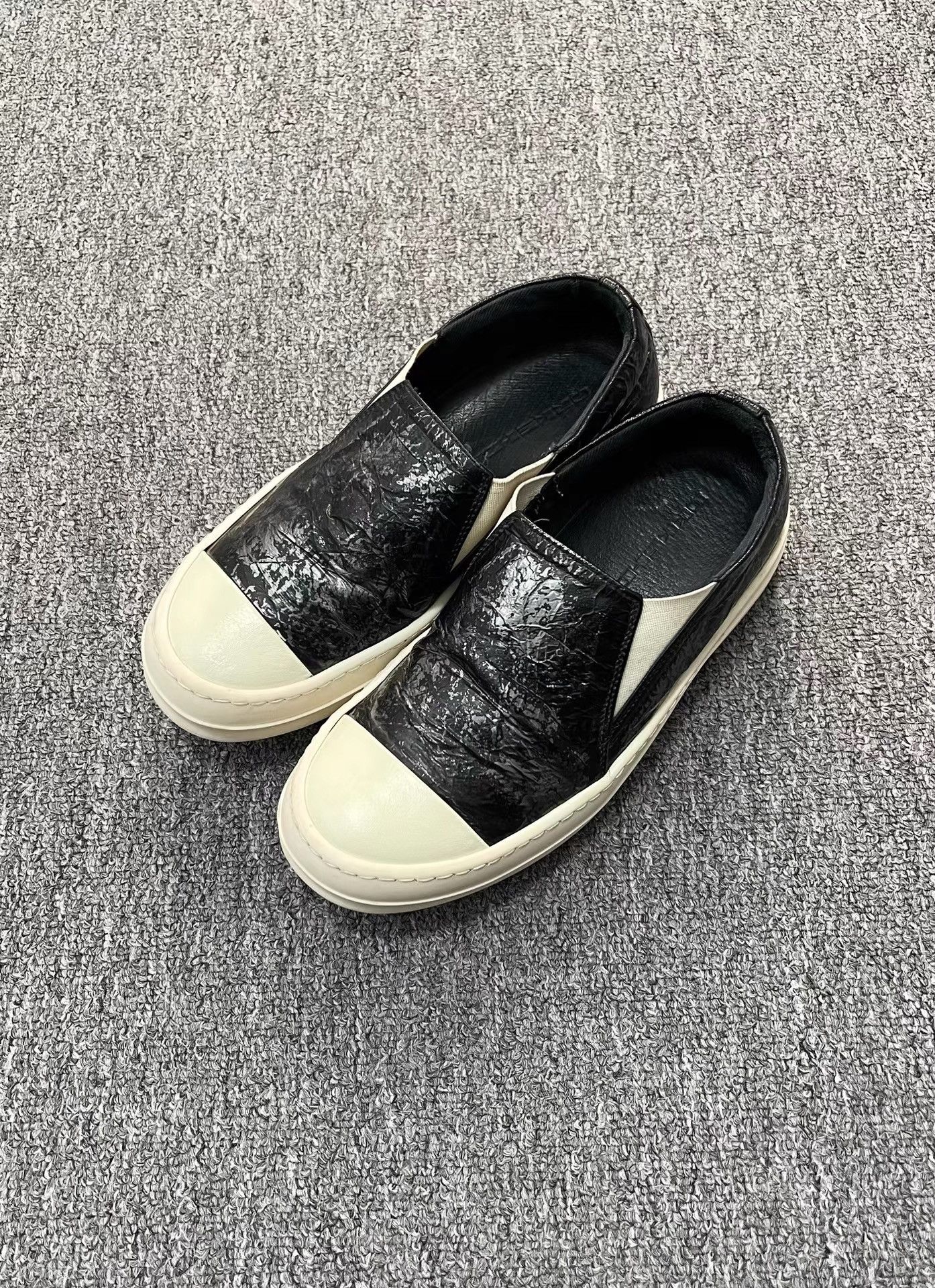 Rick Owens Rick Owens Foil Slip-On Big Converse K34 Size US 6 / IT 36 - 1 Thumbnail