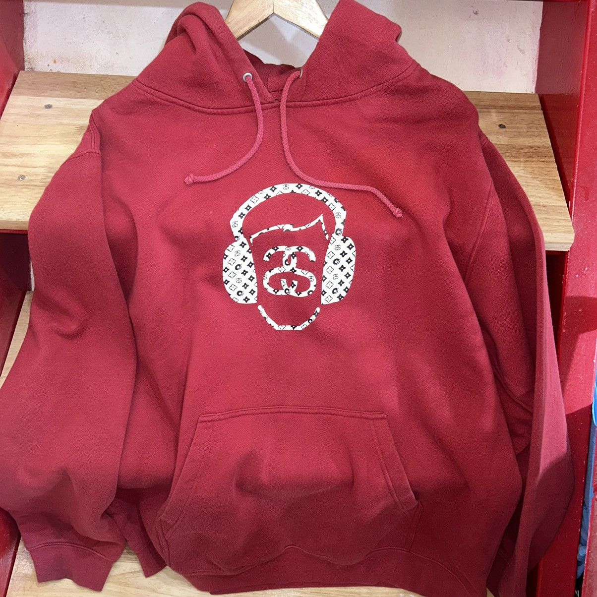 Stussy × Vintage Stussy hoodie earphones 90’s Size US L / EU 52-54 / 3 - 1 Thumbnail