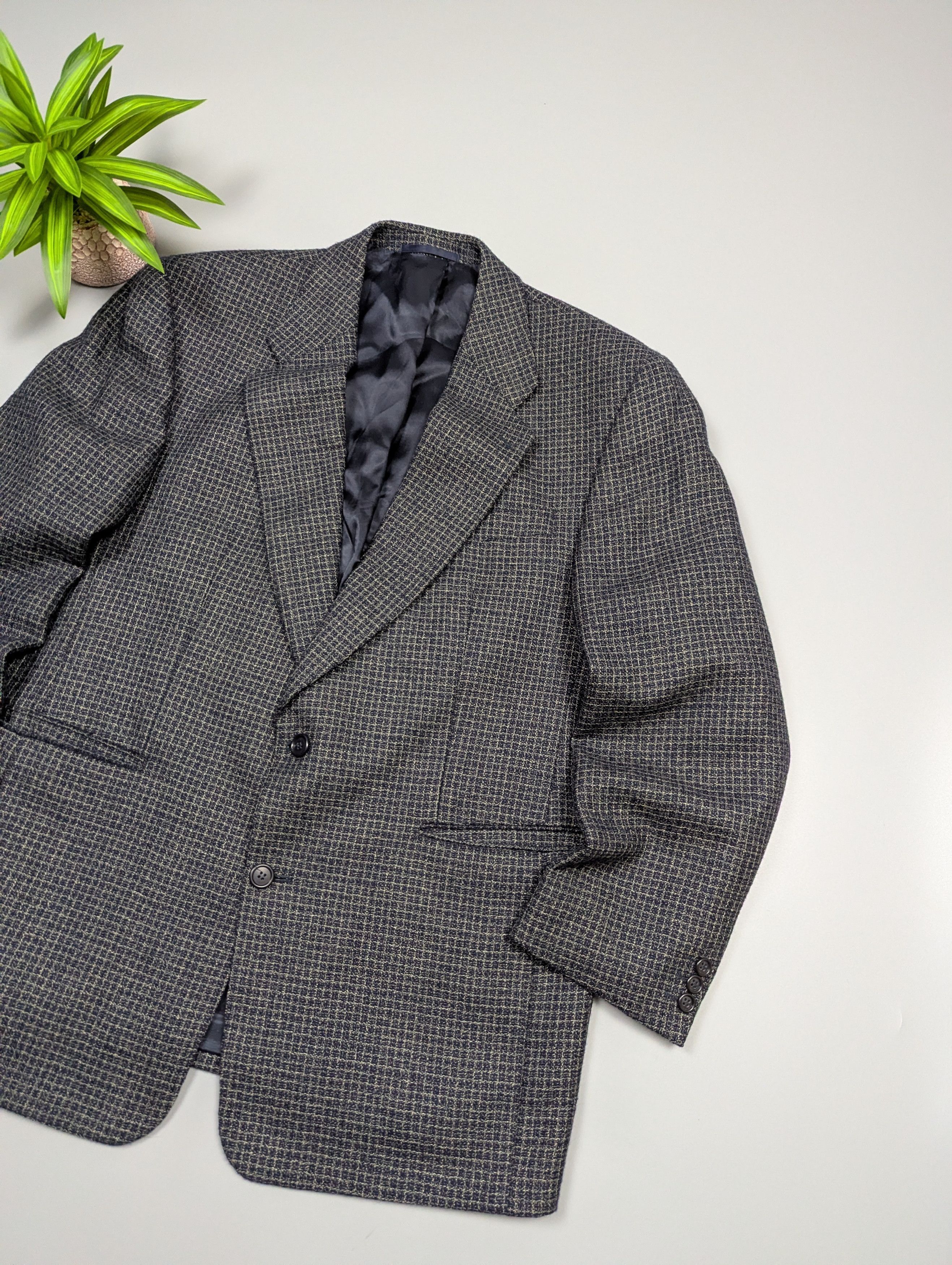 Vintage Vintage Carl Gross Wool Blazer Tailored by Leffers Men’s XL Size 52R - 2 Thumbnail