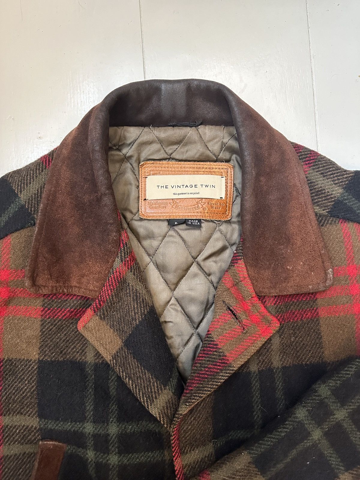 Vintage The Vintage Twin, New York, Wool Coat Size US L / EU 52-54 / 3 - 4 Thumbnail