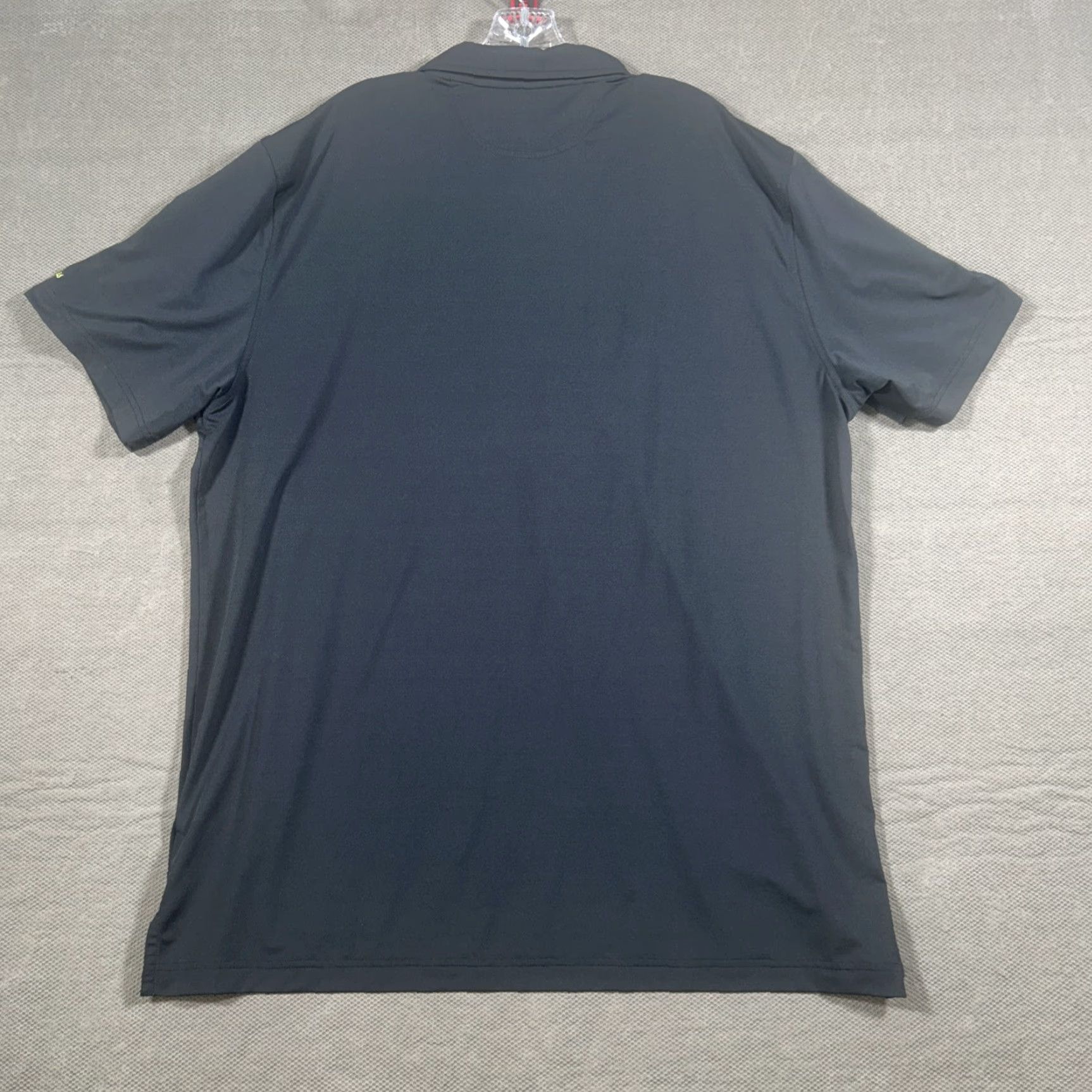 Chubbies Chubbies Polo Mens 2XL Black Palm Trees Performance Stretch Golf Tennis Short Sleeve Collared Shirt Size US XXL / EU 58 / 5 - 6 Thumbnail