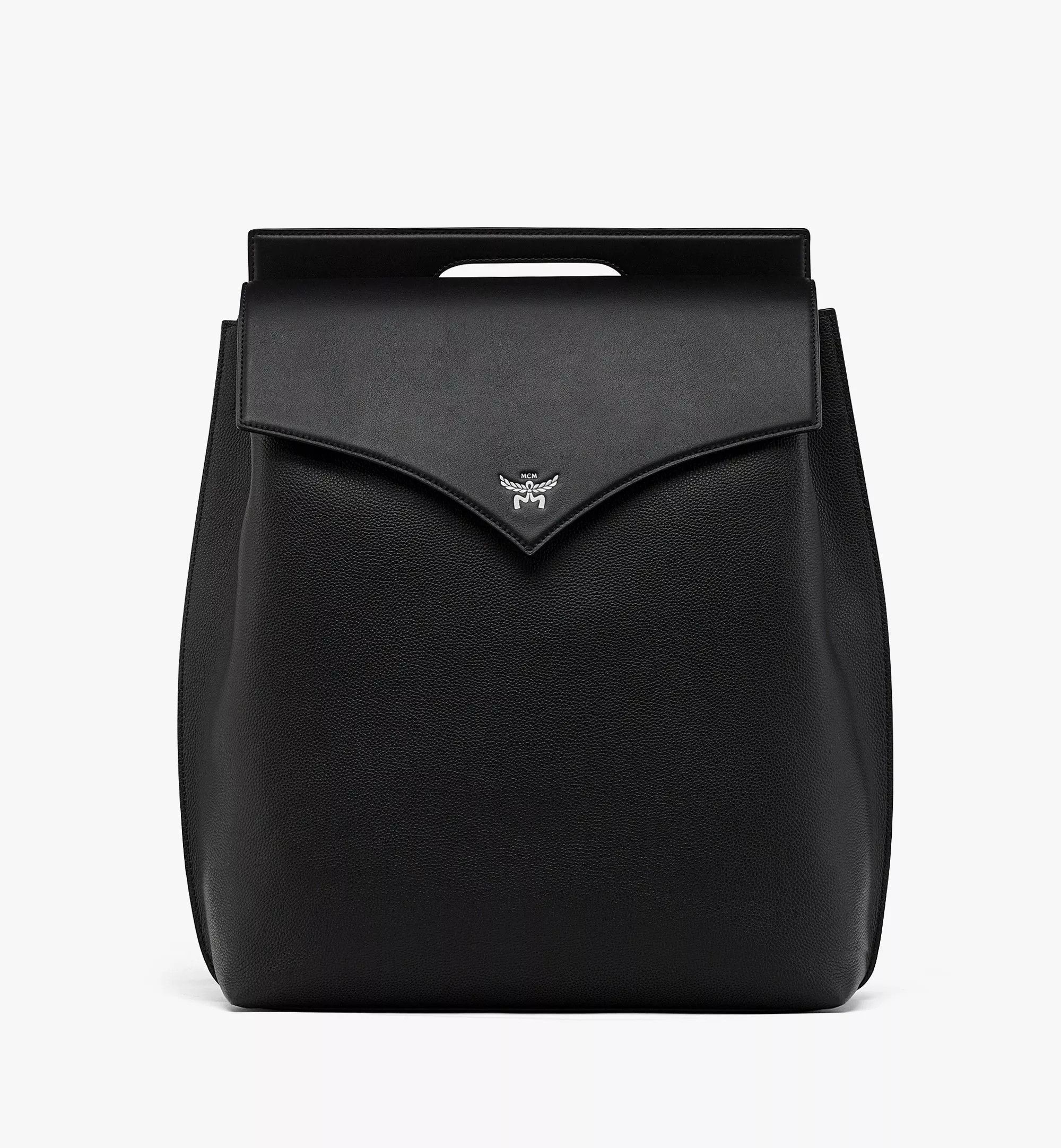 MCM o1mt1gz0426 Size:OS / Diamond Backpack Grained Leather Black Size ONE SIZE - 1 Thumbnail
