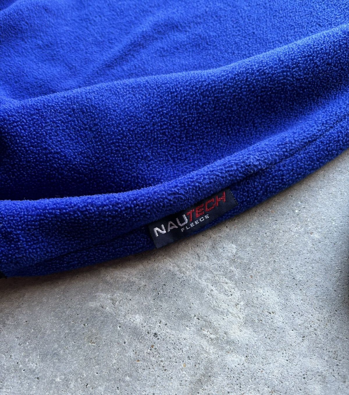 Nautica vintage 90s NAUTICA COMPETITION fleece spellout sweater Size US L / EU 52-54 / 3 - 8 Thumbnail