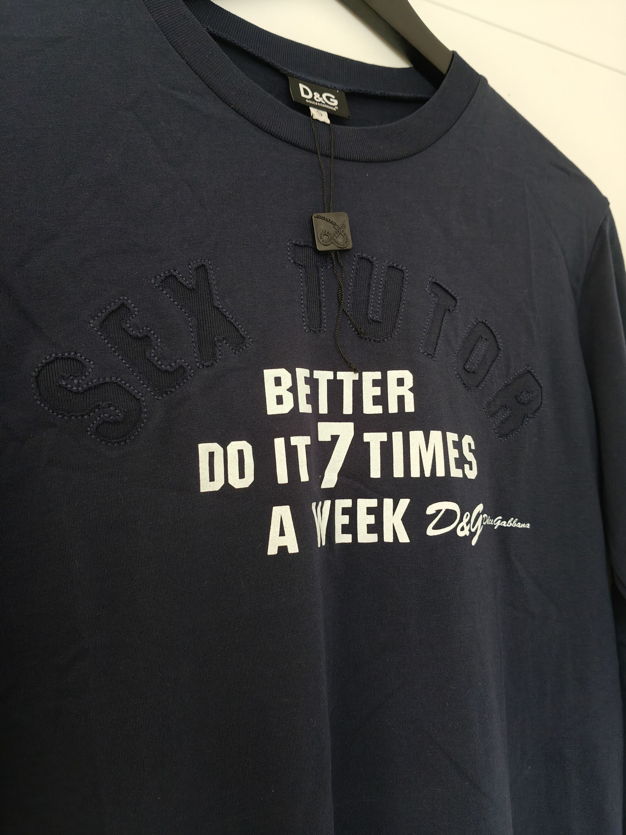 Dolce & Gabbana Dolce & Gabbana 'Sex Tutor' long sleeve tee Size US S / EU 44-46 / 1 - 3 Thumbnail