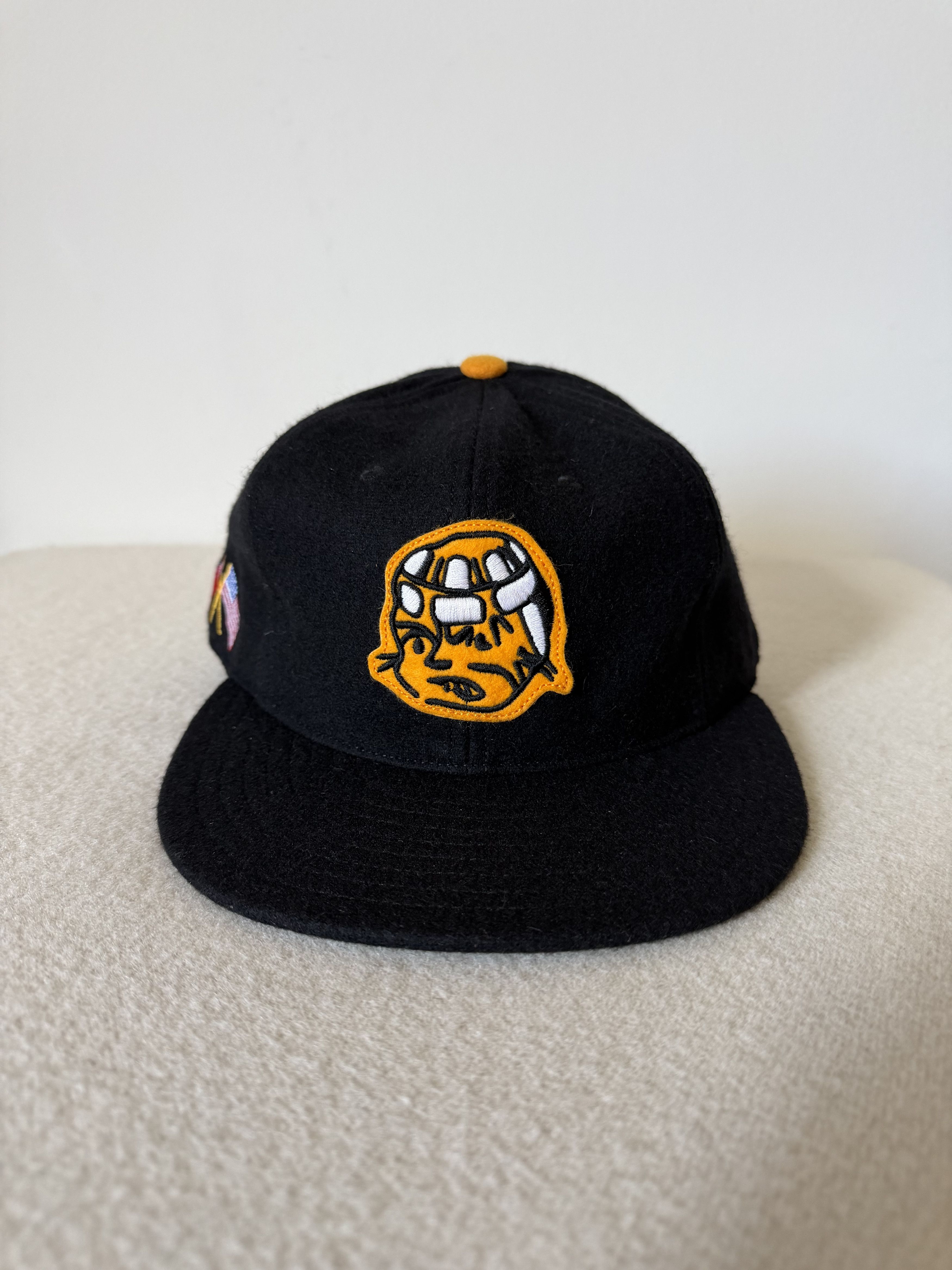 Ebbets Field Flannels 7 3/8 Ebbets Field 1953 Pittsburgh Hornets Wool Hat Size ONE SIZE - 1 Thumbnail