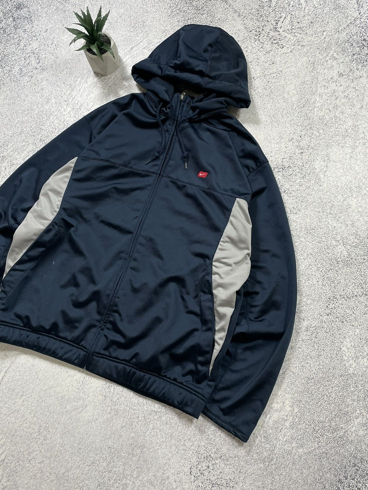 Nike × Vintage Vintage Nike Track Top Jacket Size US M / EU 48-50 / 2 - 2 Thumbnail