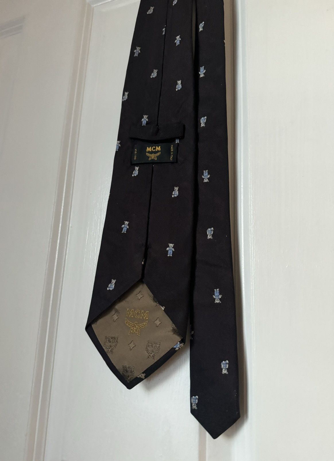 MCM MCM Teddy Bear Tie 🧸 Size ONE SIZE - 2 Thumbnail