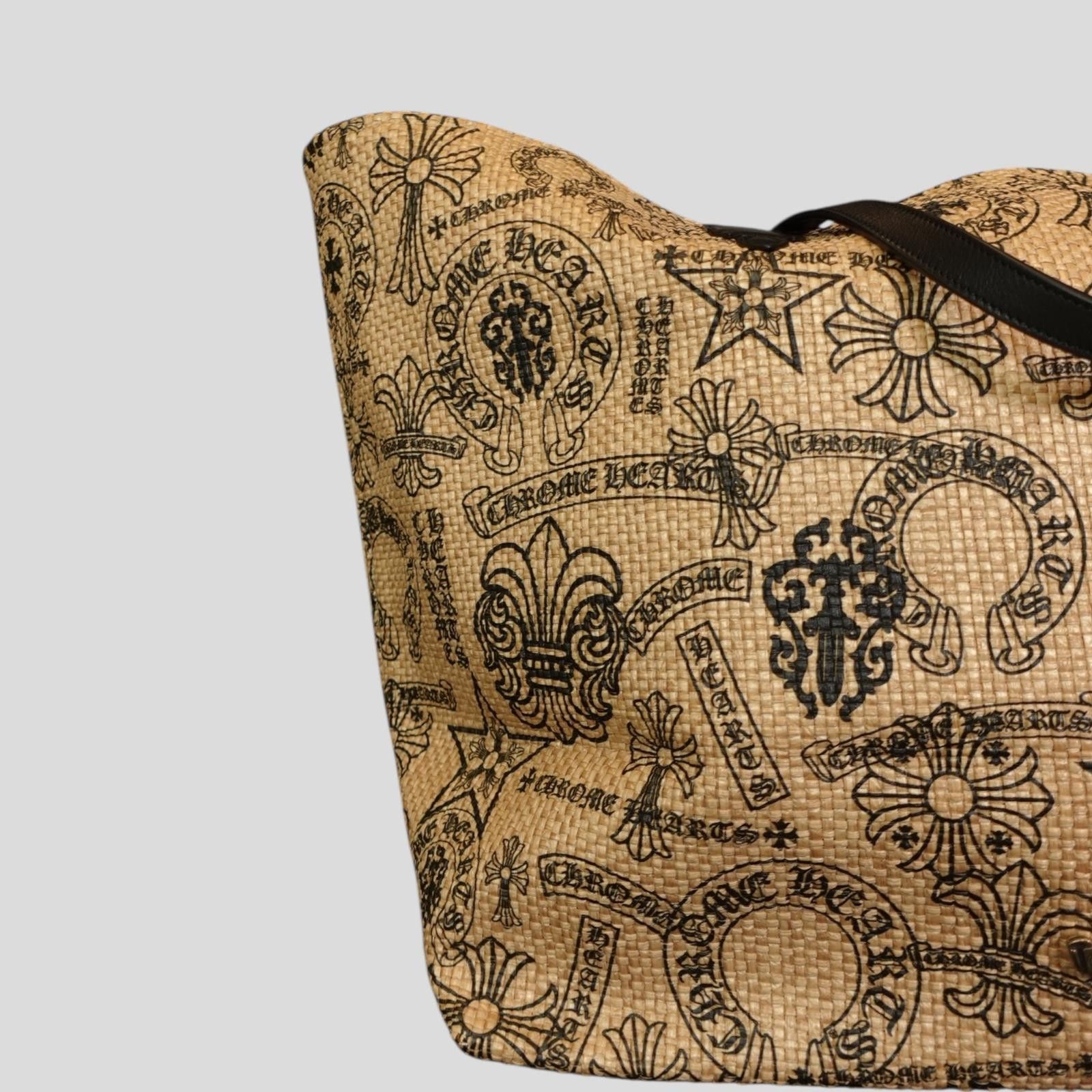 Chrome Hearts Chrome Hearts Stencil Beach Bag in Tan Size ONE SIZE - 3 Thumbnail