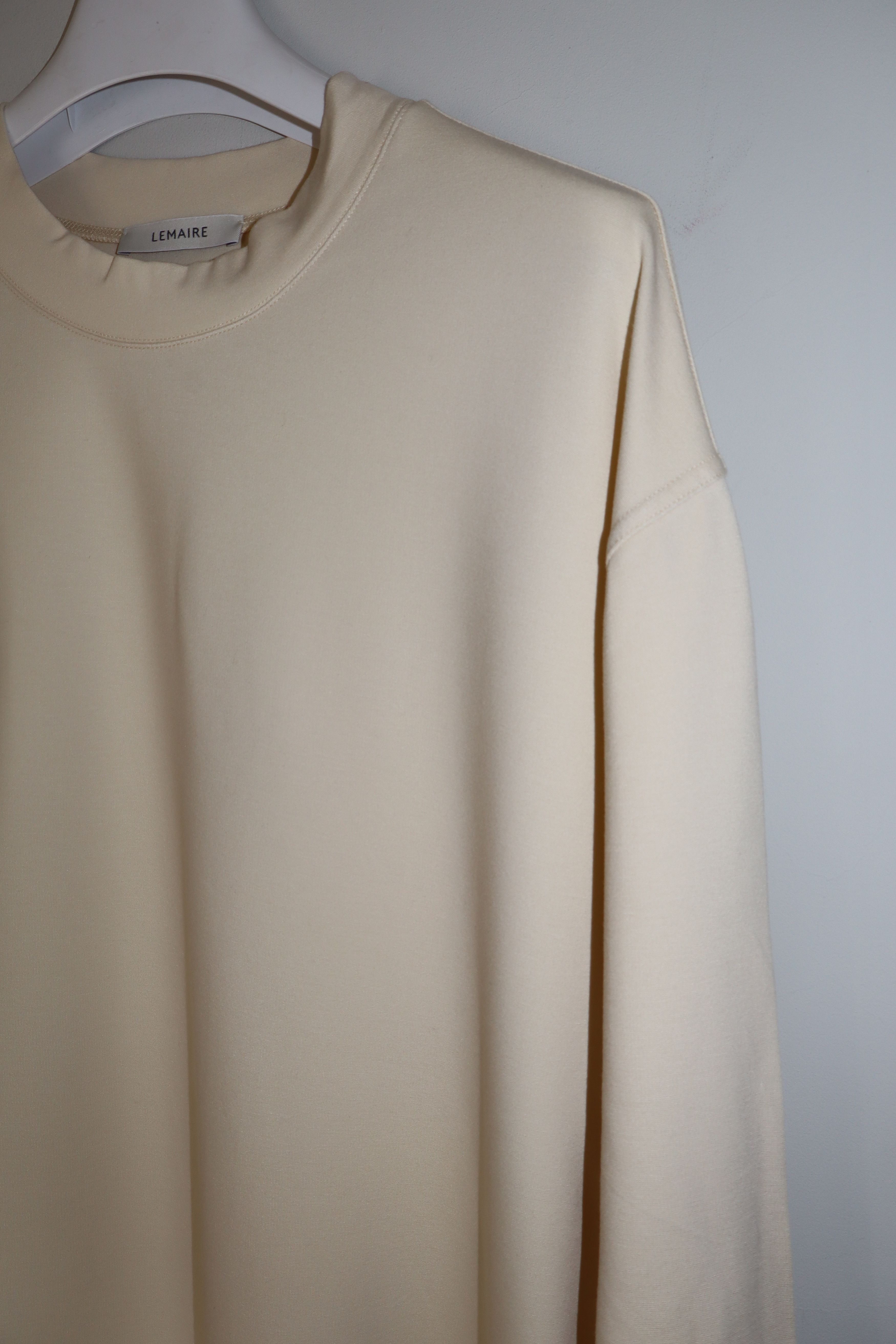 Lemaire Oversized soft sweatshirt Size US XXS / EU 40 - 2 Thumbnail