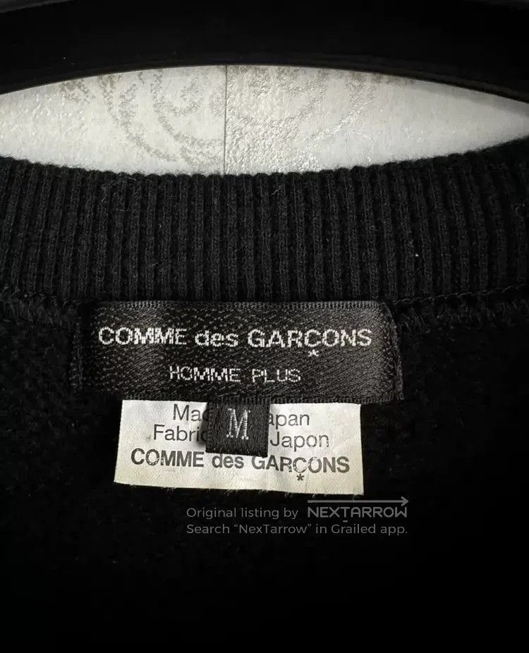 Comme des Garcons Homme Plus Comme Des Garcons Homme Plus 16AW Armour Sweatshirt. Size US M / EU 48-50 / 2 - 4 Thumbnail