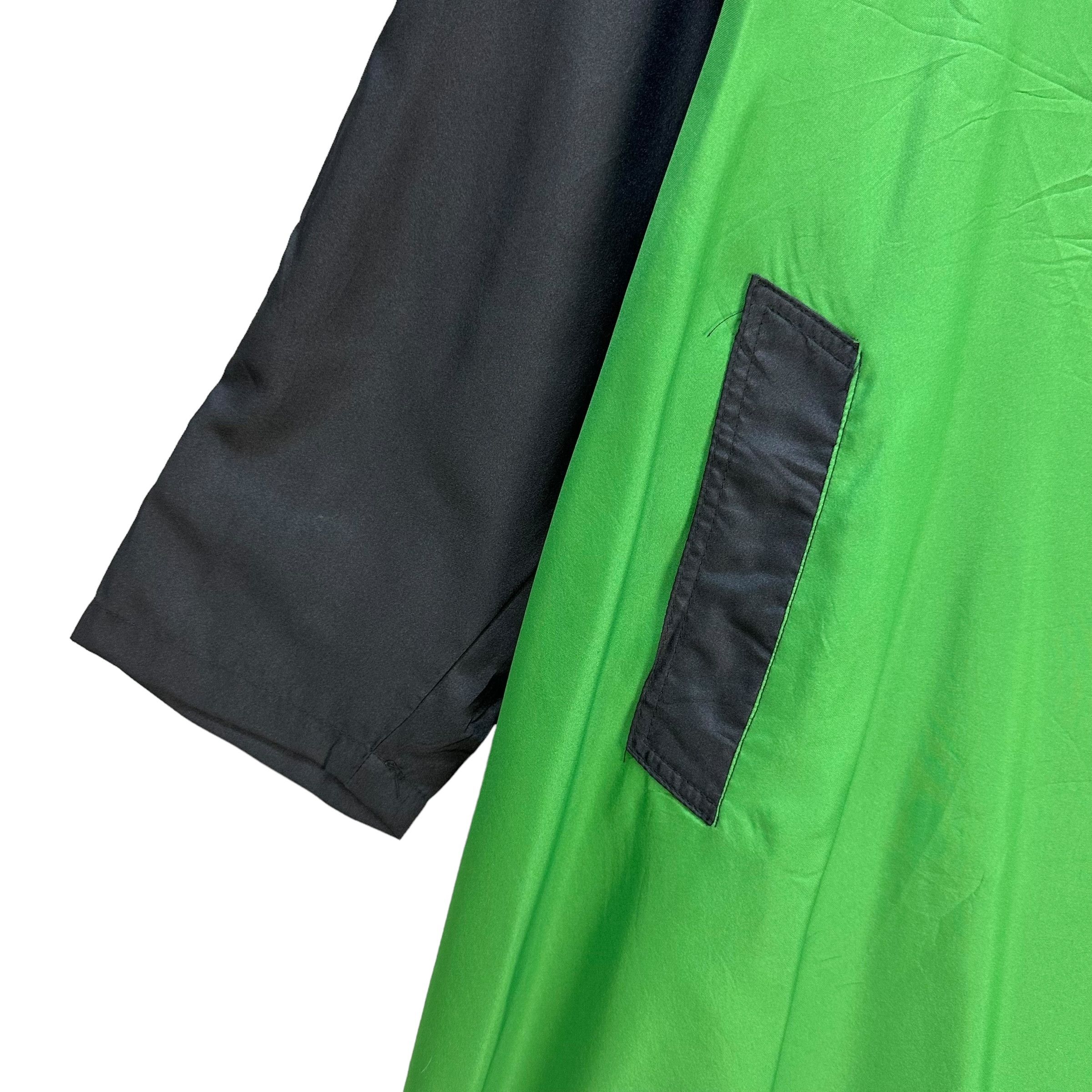 Fiorucci FLORUCCI Big Logo Detachable Hooded Green Overcoat #A45-1042 Size ONE SIZE - 8 Thumbnail