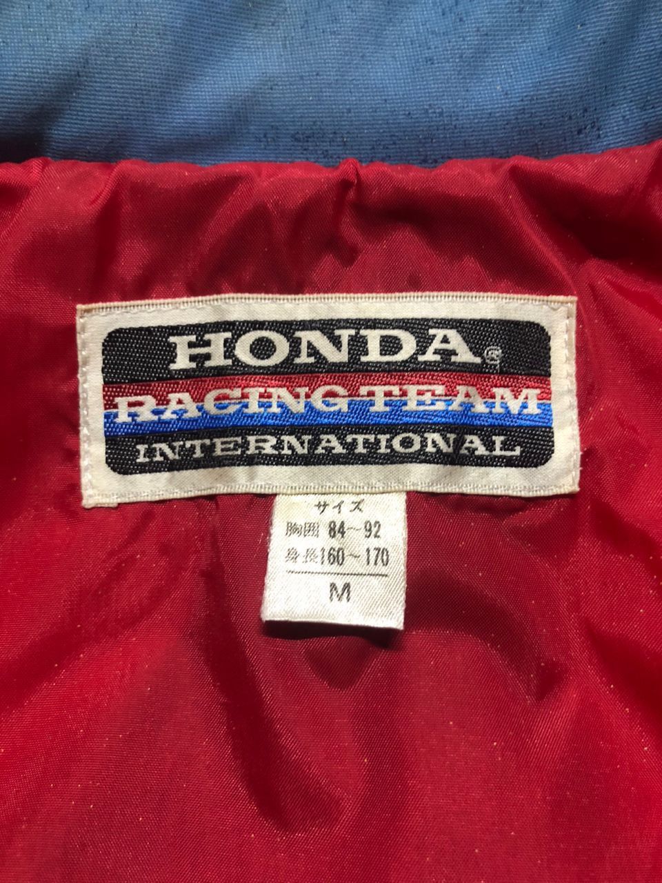 Honda Vintage 90s Honda Racing Team Puffer Jacket Size US M / EU 48-50 / 2 - 17 Thumbnail