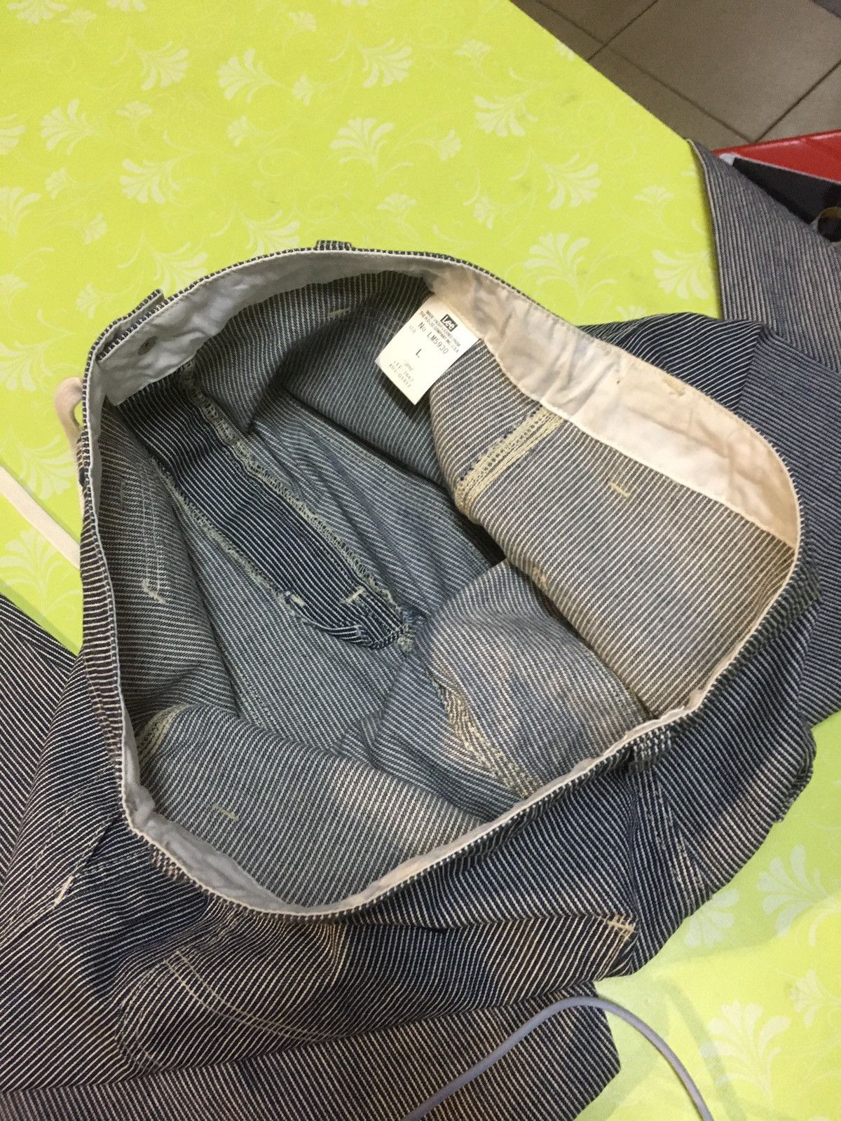 Lee Lee sanforised hickory baker pants Size US 34 / EU 50 - 9 Thumbnail