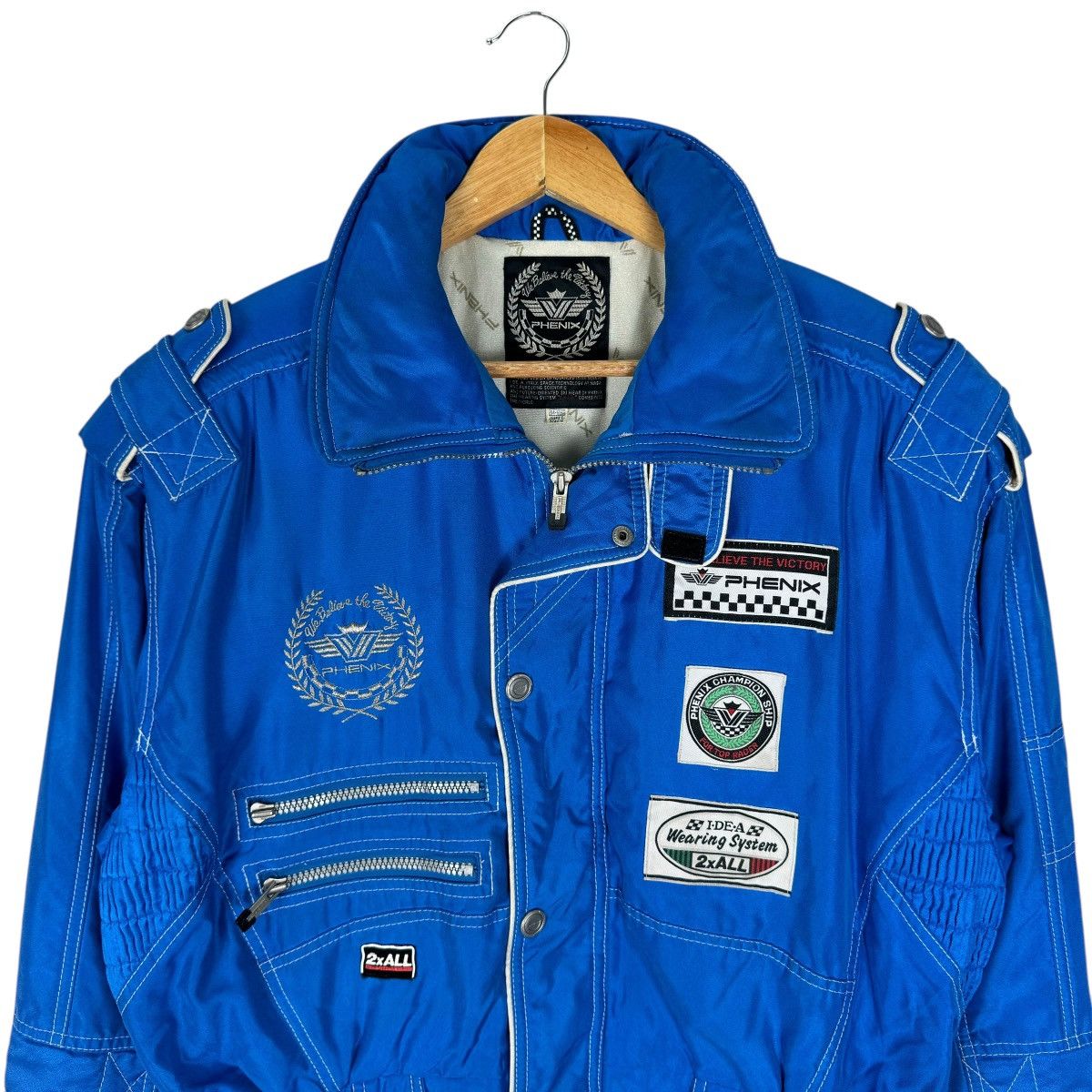 Gear for Sports 🔥80s PHENIX ALAIN PROST RACING BOMBER JACKET Size US L / EU 52-54 / 3 - 3 Thumbnail