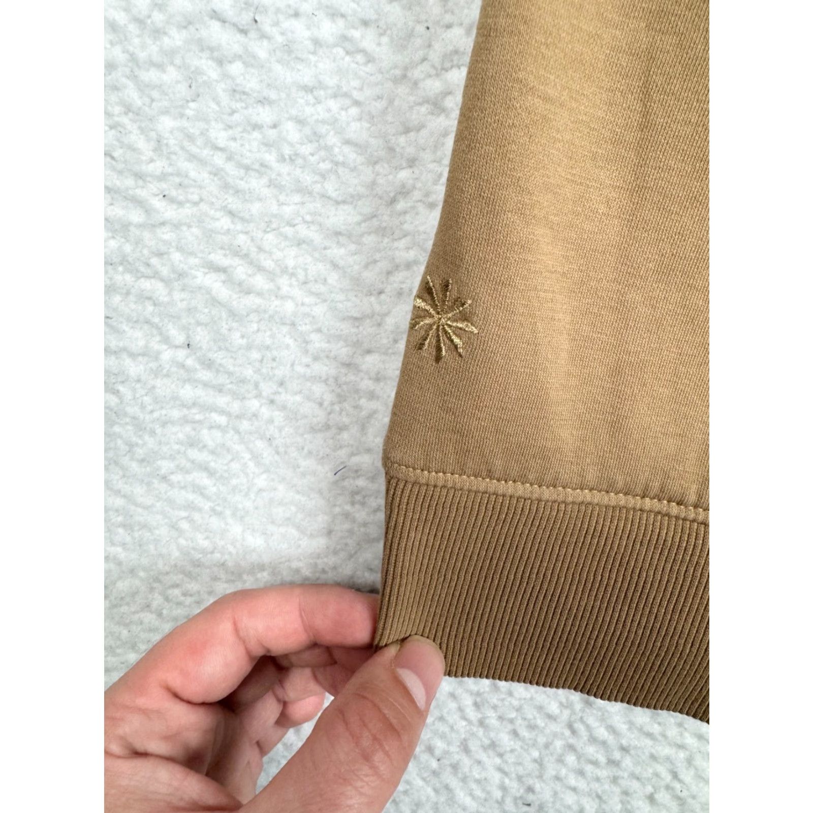 Athleta Athleta Hoodie Womens Small Brown Plain Stretch Performance Pullover Size S / US 4 / IT 40 - 3 Thumbnail