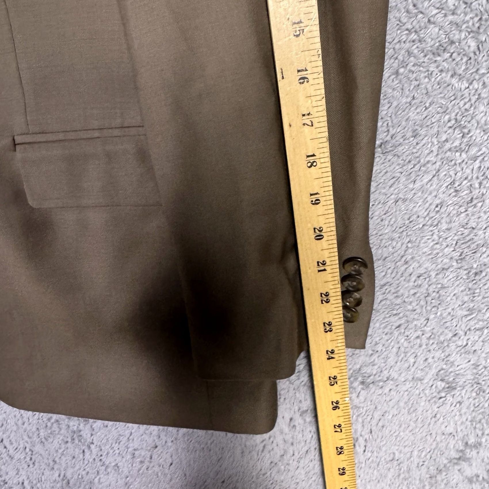 Ralph Lauren Ralph Lauren Blazer Men 40S Cashmere Wool Sport Coat Short Jacket Brown Size 40R - 5 Thumbnail