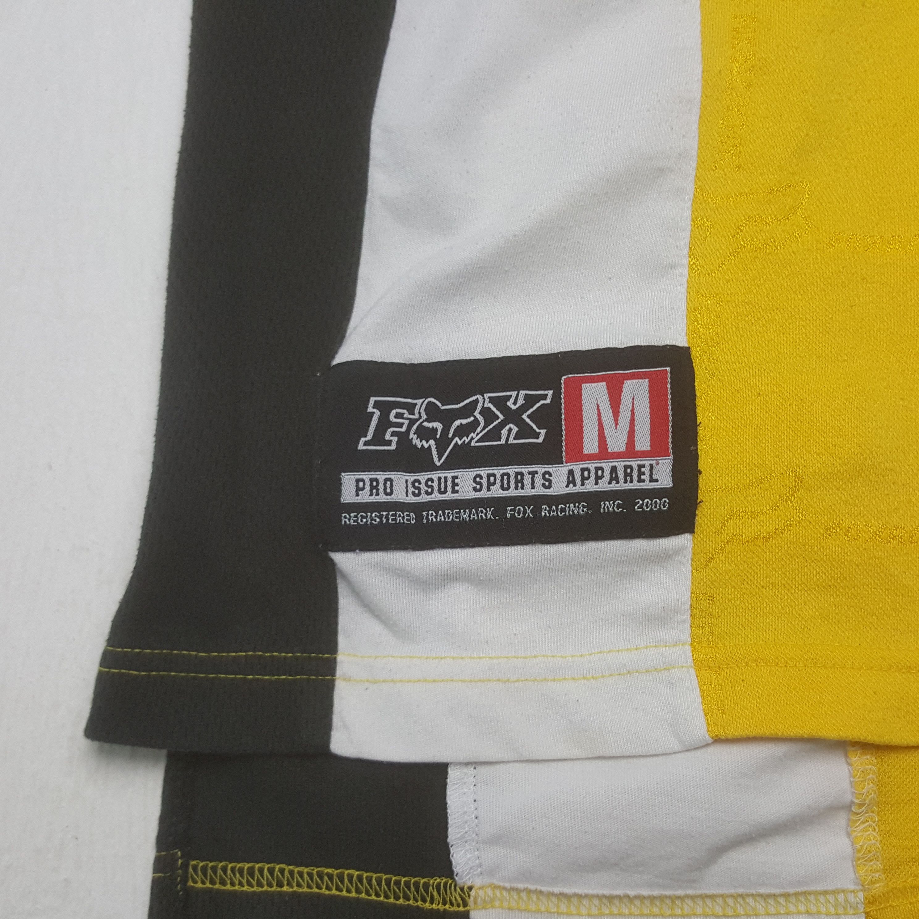 Fox Racing × Vintage Vintage Fox Motocross Jersey Tshirt Size US L / EU 52-54 / 3 - 8 Thumbnail
