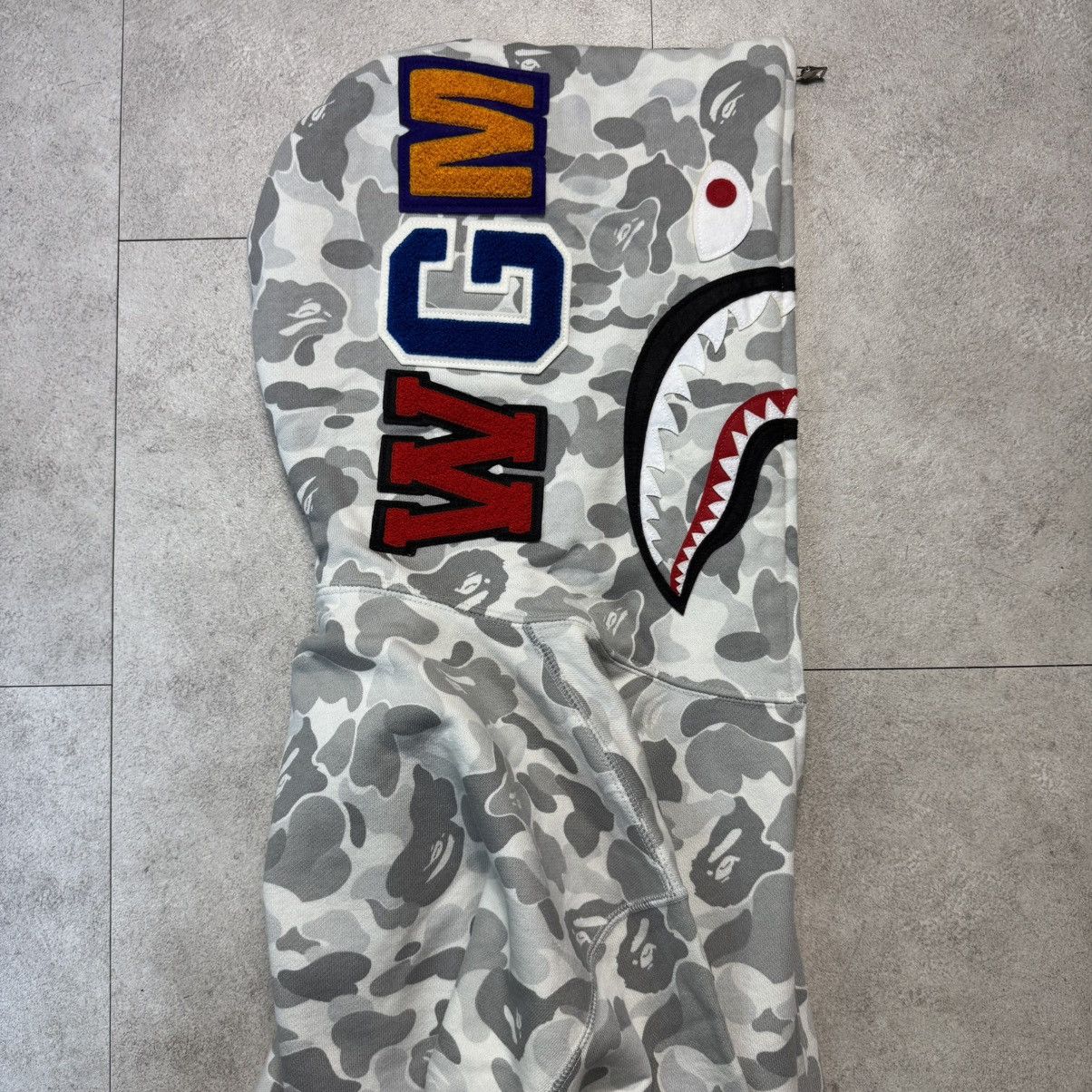 Bape New Bape Harajuku Limited Camo Full Zip Shark Hoodie Size US M / EU 48-50 / 2 - 4 Thumbnail