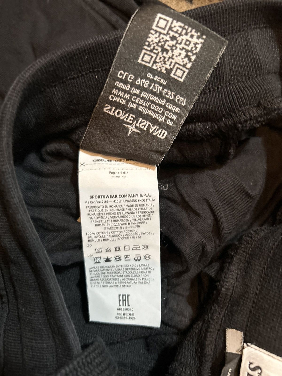 Stone Island Stone Island Fleece Sweatpant Size US 36 / EU 52 - 11 Thumbnail