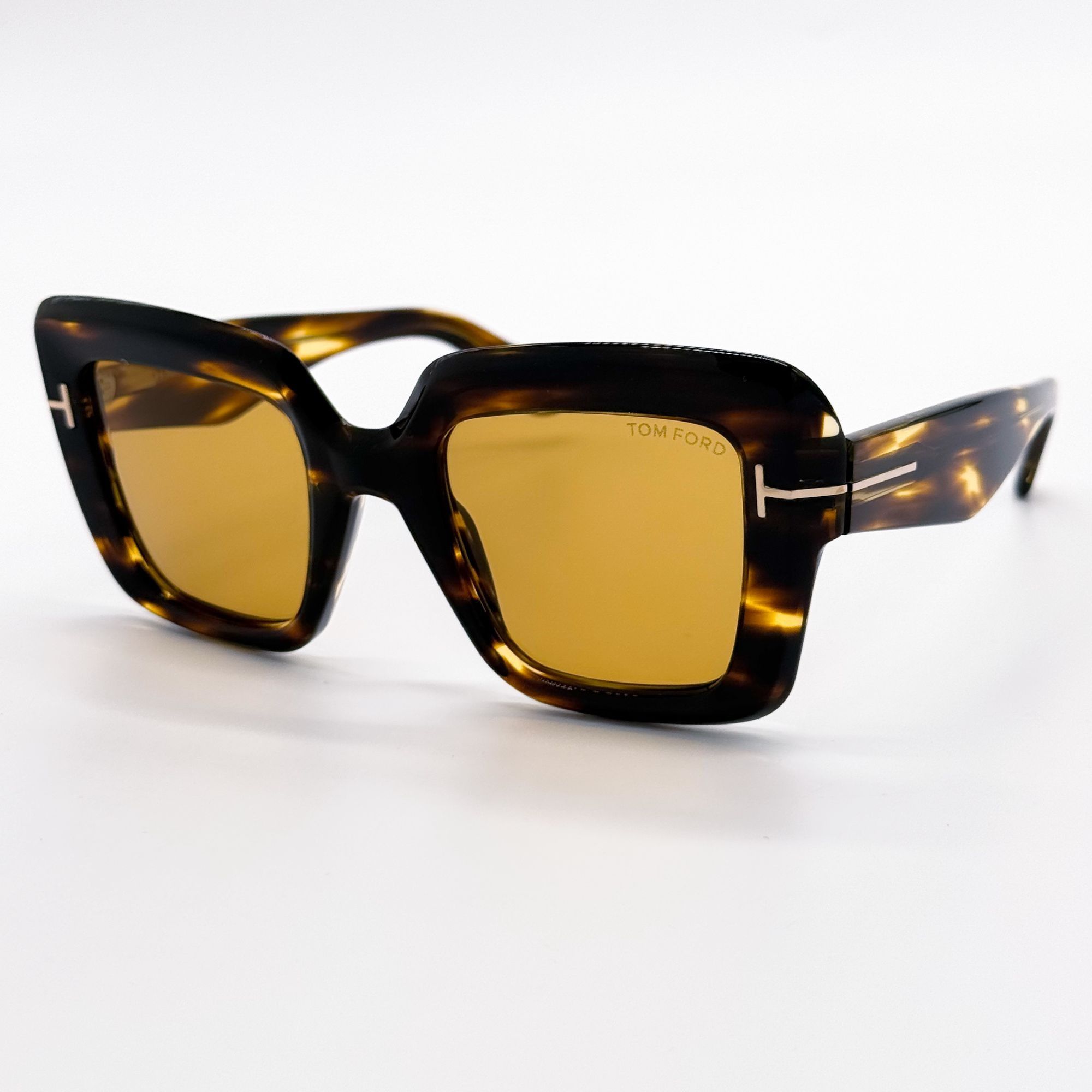 Tom Ford NEW TOM FORD TF1157 52E SUNGLASSES FT1157/S 52Е WOMEN HAVANA Size ONE SIZE - 2 Thumbnail