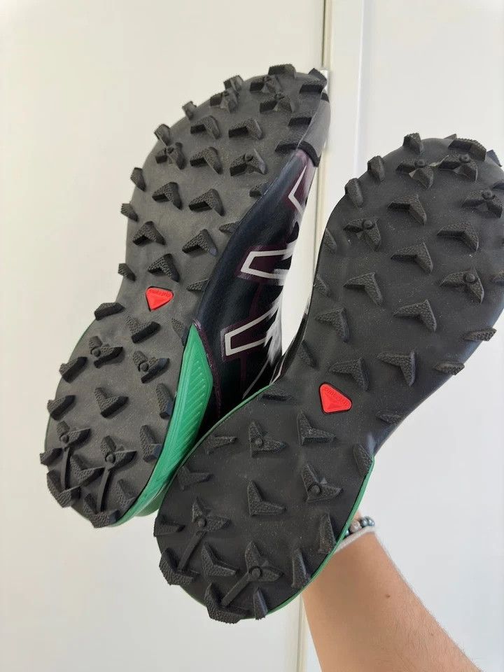 Salomon salomon advanced snowcross purple, green, black size 12 Size US 12 / EU 45 - 3 Thumbnail
