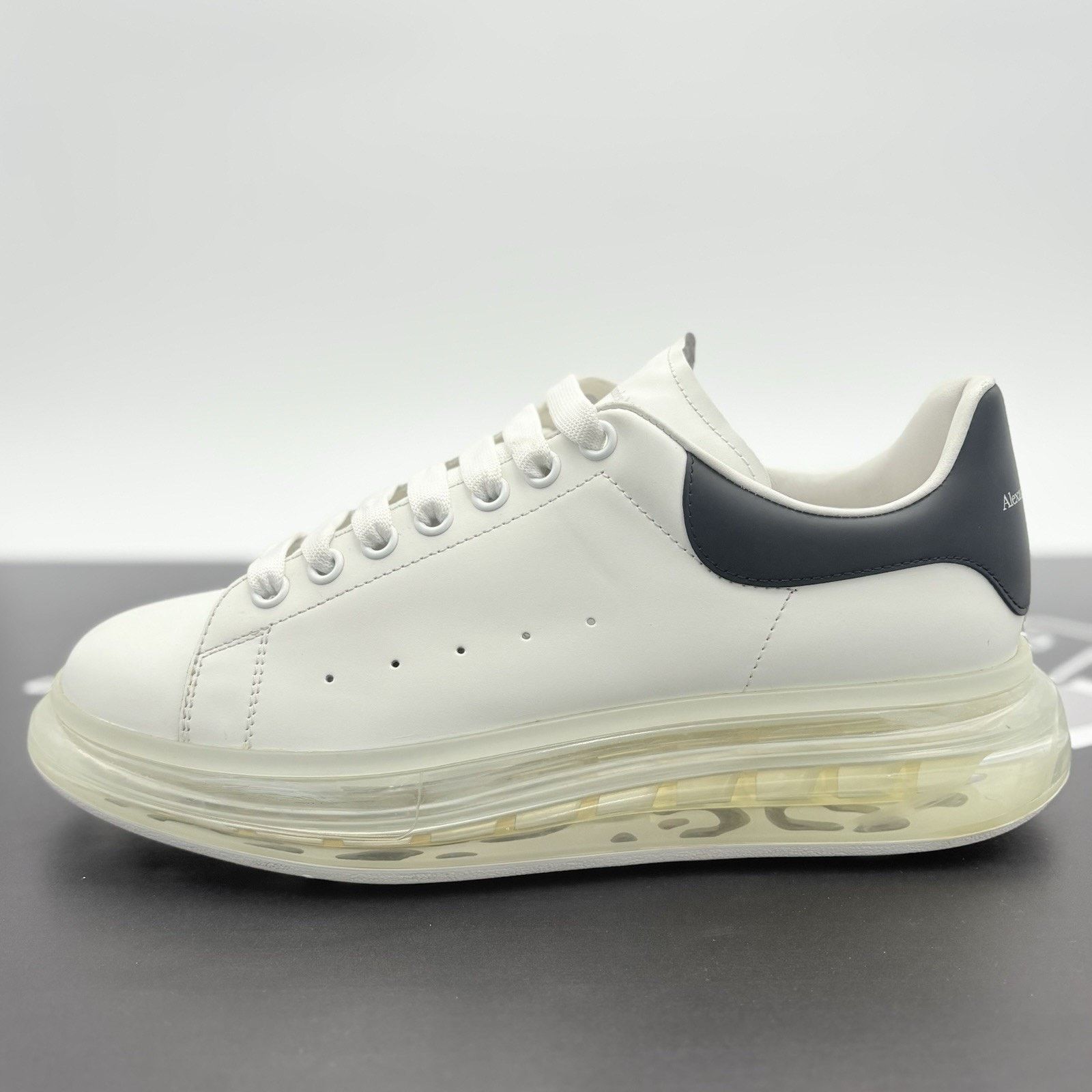 Alexander McQueen Alexander McQueen Clear Sole ' Black White ' | GOOD COND! Size US 11 / EU 44 - 8 Thumbnail