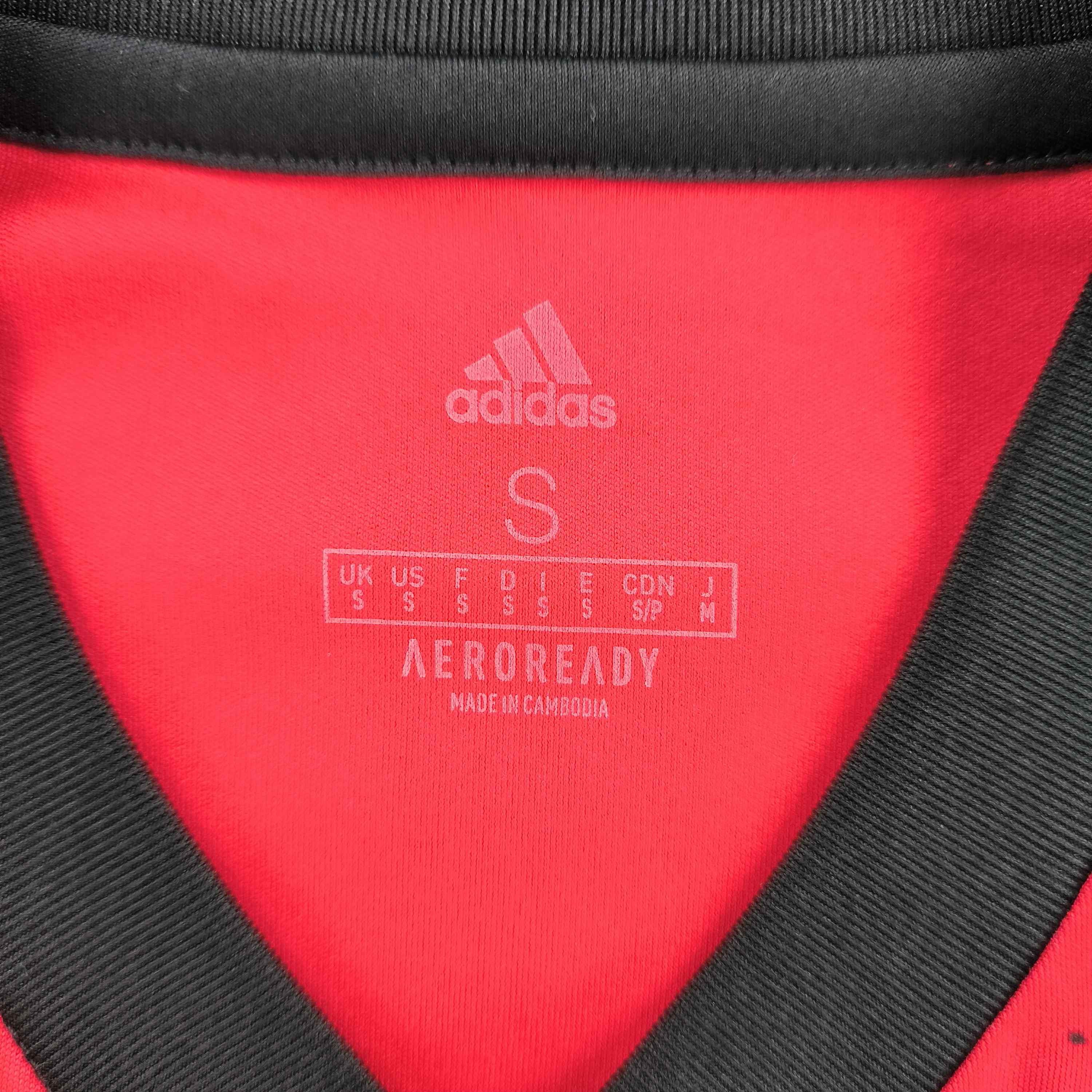 Adidas Manchester United 20-21 pre-match training football jersey S Size US S / EU 44-46 / 1 - 5 Thumbnail