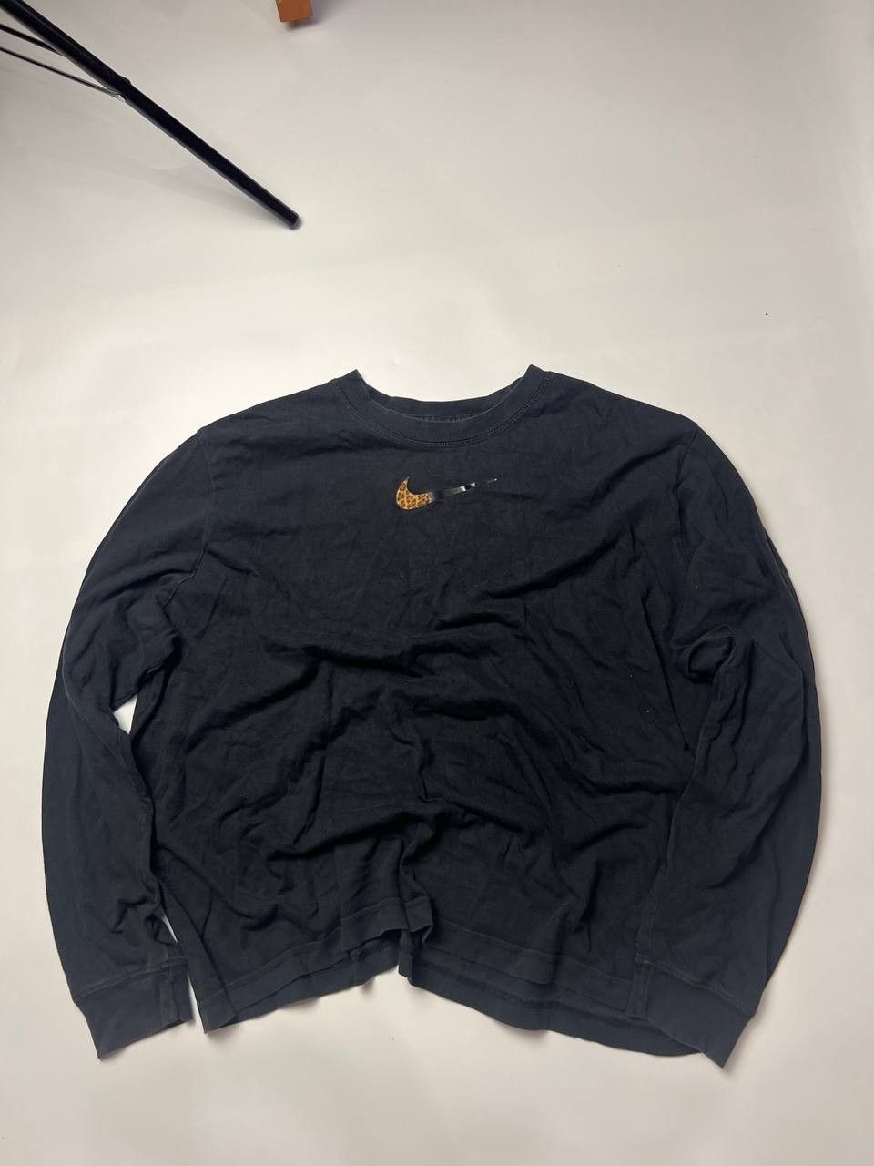 Nike 👕 Nike Longsleeve — Cheetah Swoosh Edition Size US XL / EU 56 / 4 - 1 Thumbnail