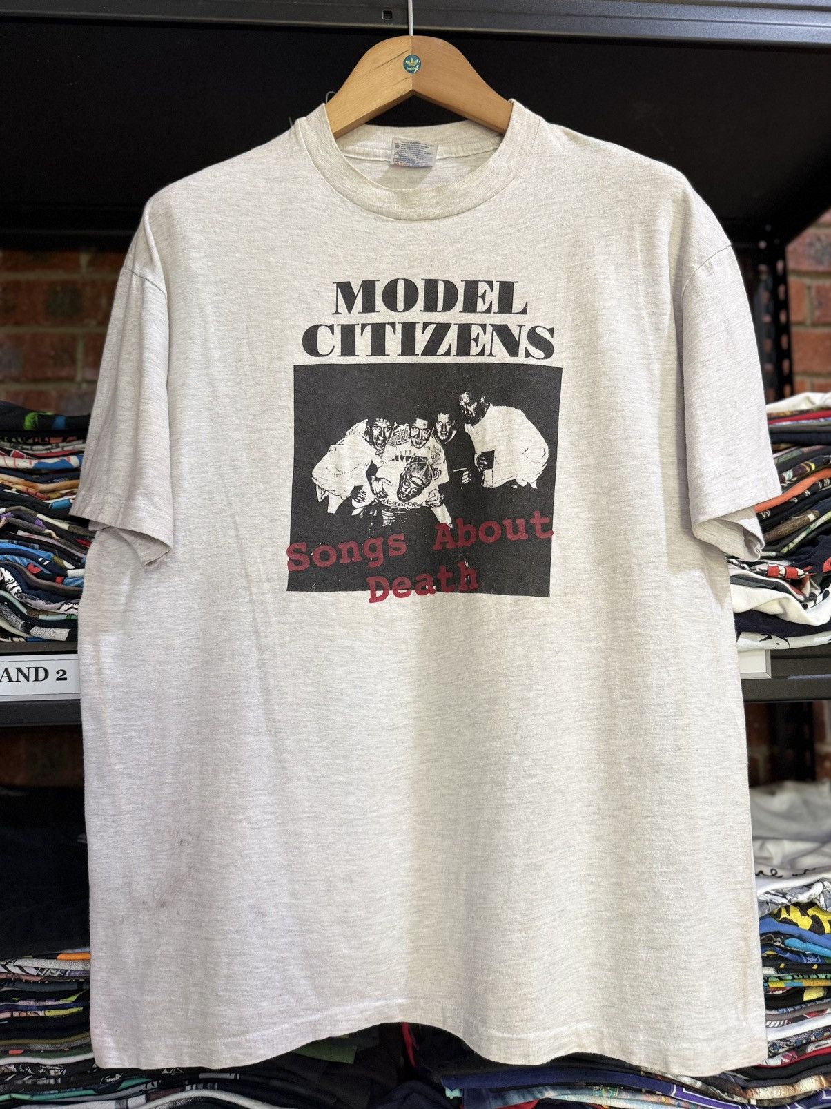 Band Tees Vintage 90s Model Citizens American Pop Punk Tour Tee Size US XL / EU 56 / 4 - 1 Thumbnail