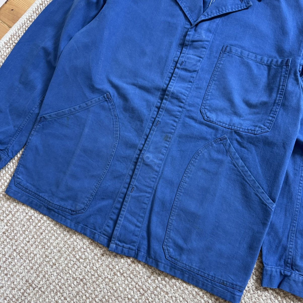 Le Laboureur French vintage works faded sanfor jacket Size US M / EU 48-50 / 2 - 6 Thumbnail