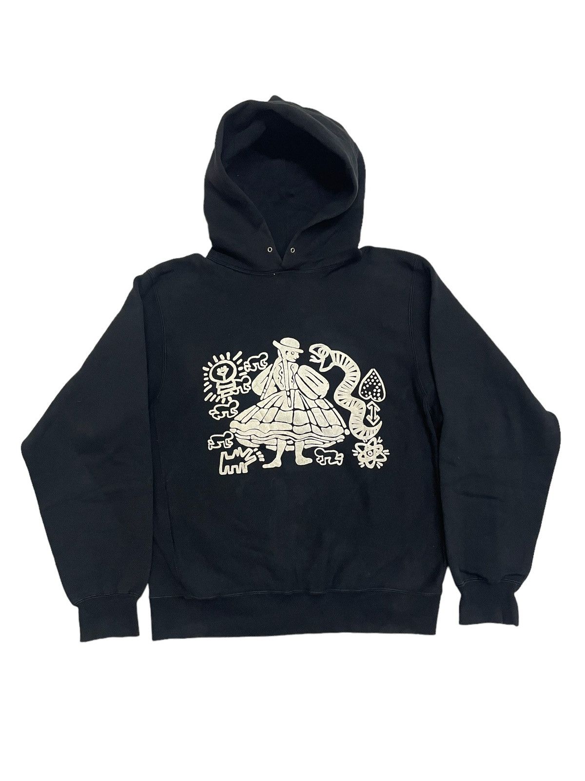 Keith Haring Vintage Worlds End KEITH HARING ‘BUFFALOGAL’ Sweatshirts Size US L / EU 52-54 / 3 - 2 Thumbnail