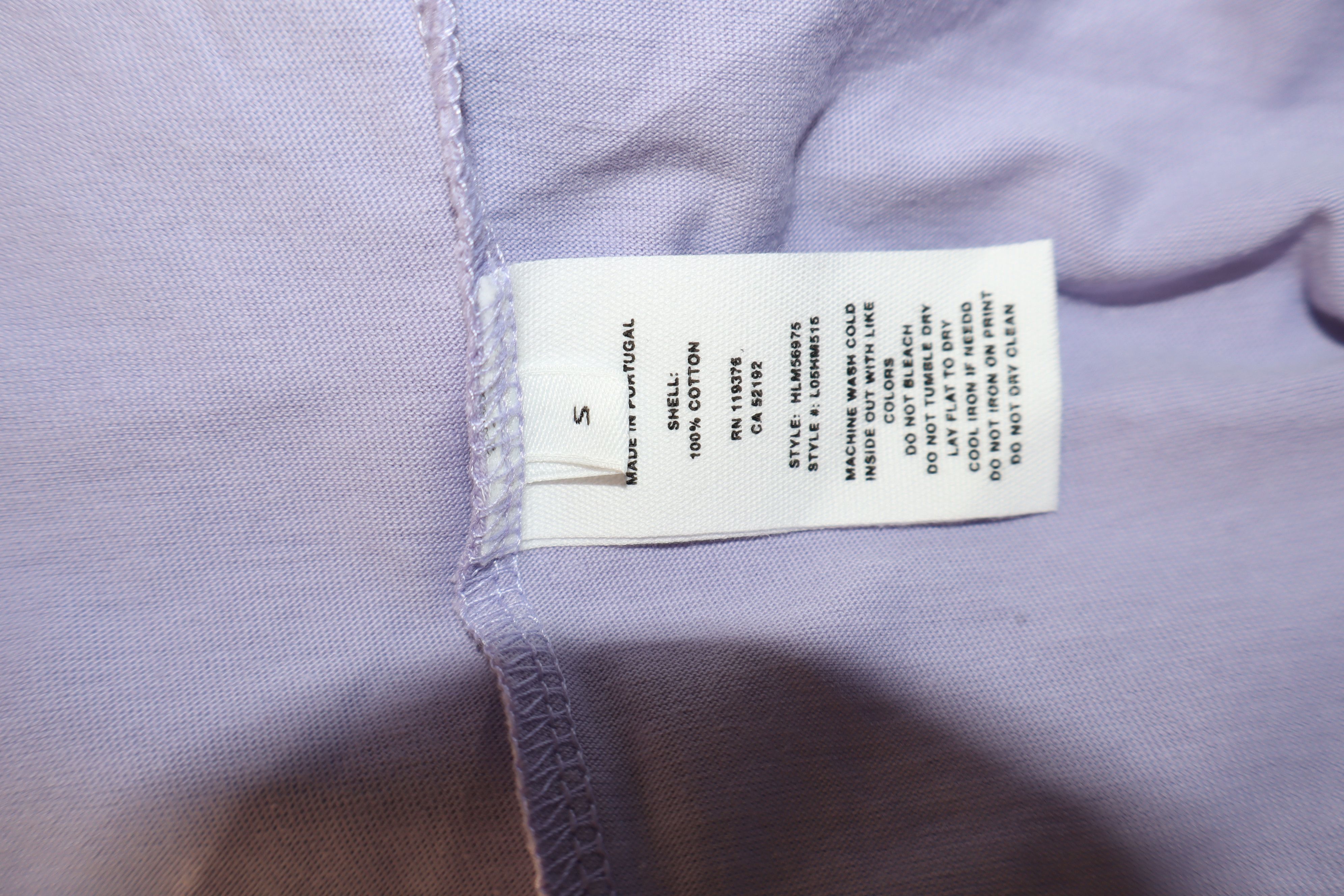 Helmut Lang logo print t-shirt Size US S / EU 44-46 / 1 - 8 Thumbnail
