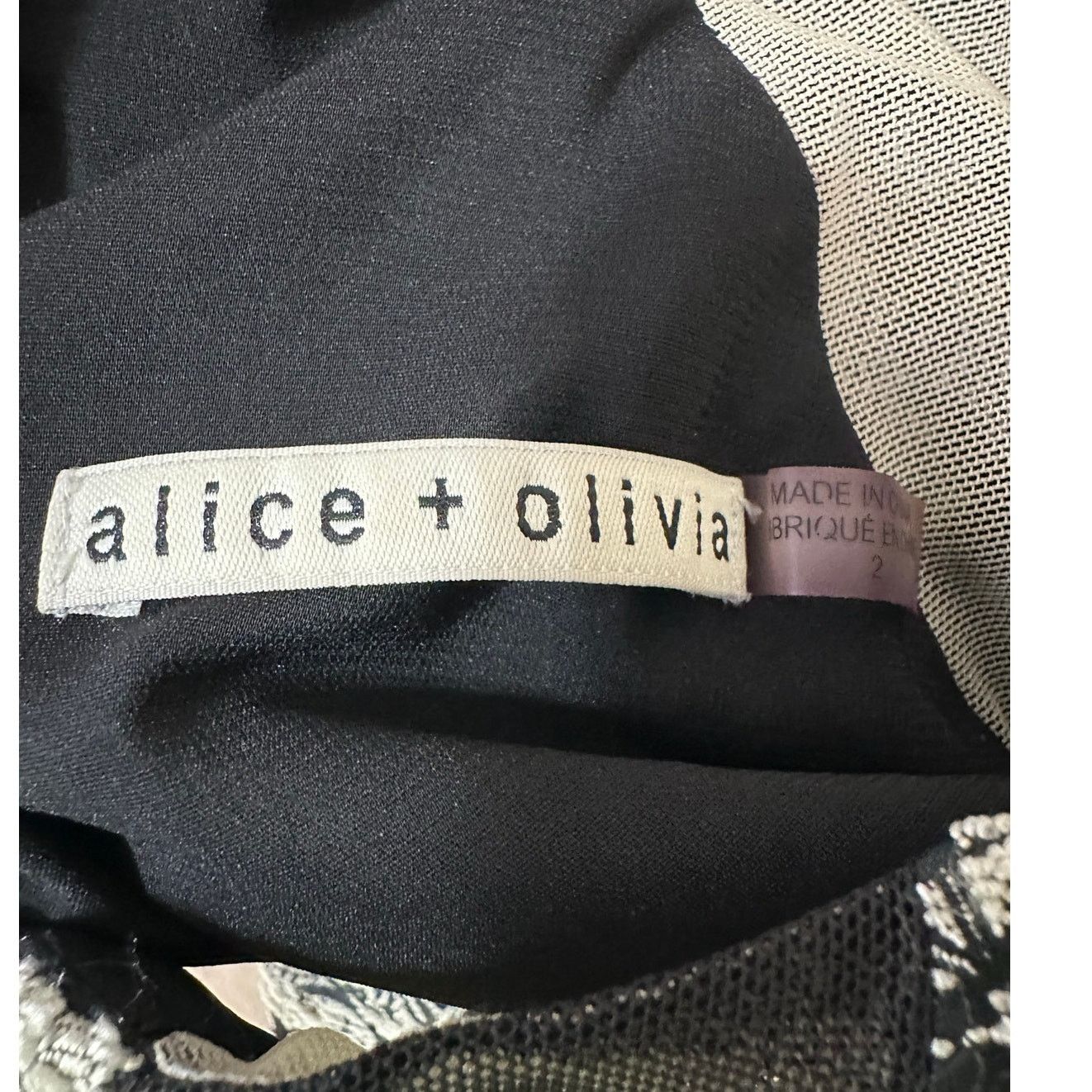 Alice + Olivia Alice + Olivia Thalia Sleeveless Brocade Mini Dress Size 2 Size XS / US 0-2 / IT 36-38 - 4 Thumbnail