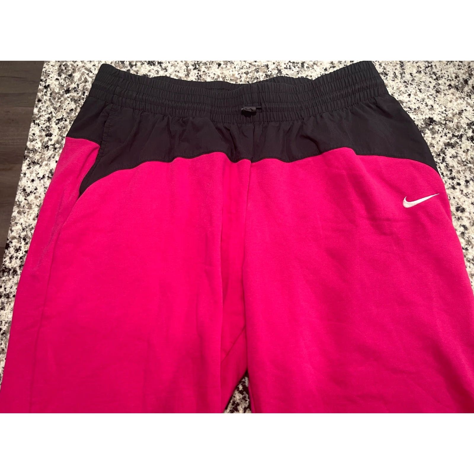 Nike Nike Sportswear Joggers Women XL Pink Icon Clash Oversized Fit Sweatpants Size 40" / US 18 - 2 Thumbnail