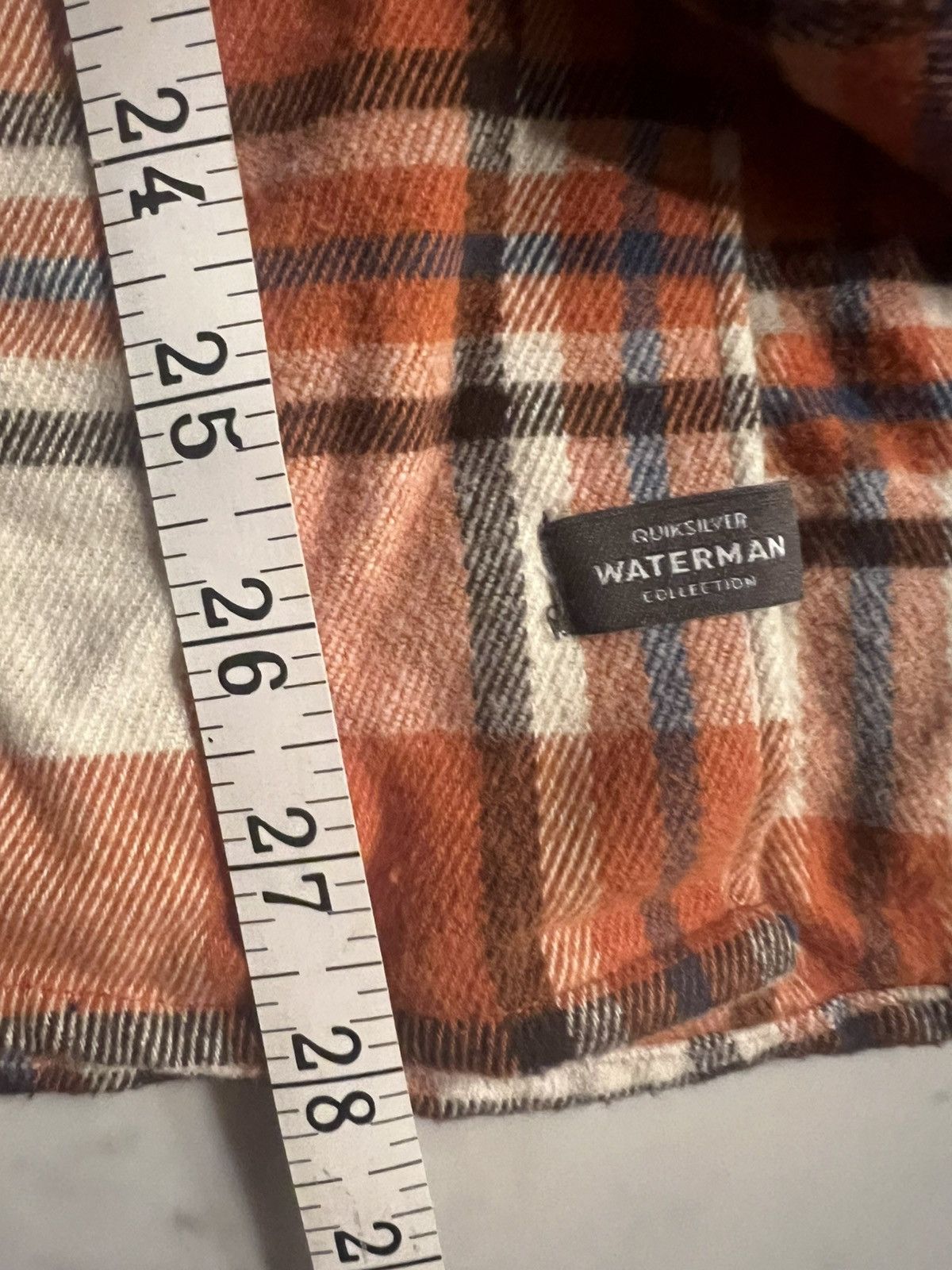Quicksilver New QuickSilver Flannel Shirt Waterman Collection Small Size US S / EU 44-46 / 1 - 5 Thumbnail