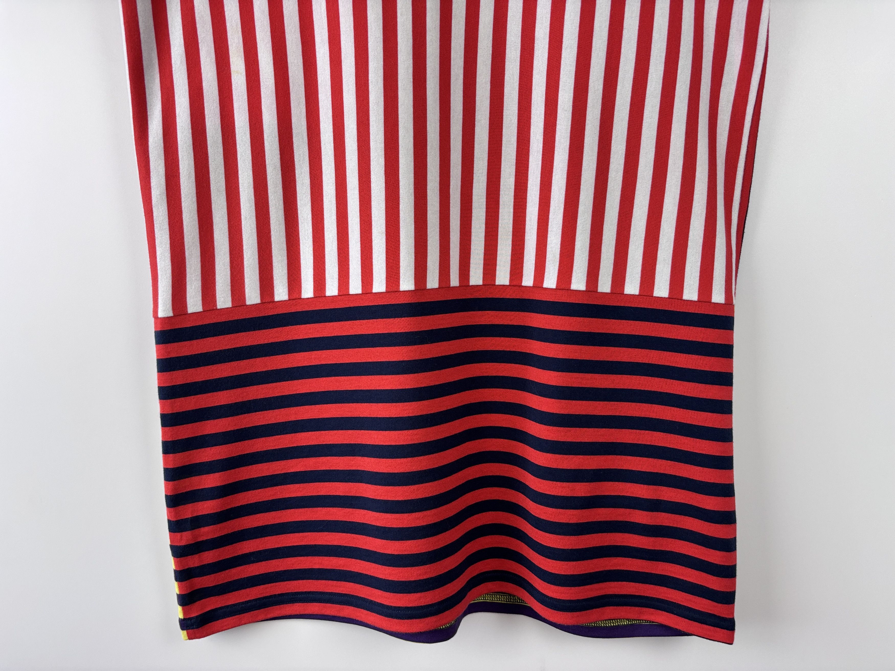 Marimekko Marimekko Striped Short Sleeve Dress Colorful Tunic Size S Size S / US 4 / IT 40 - 7 Thumbnail
