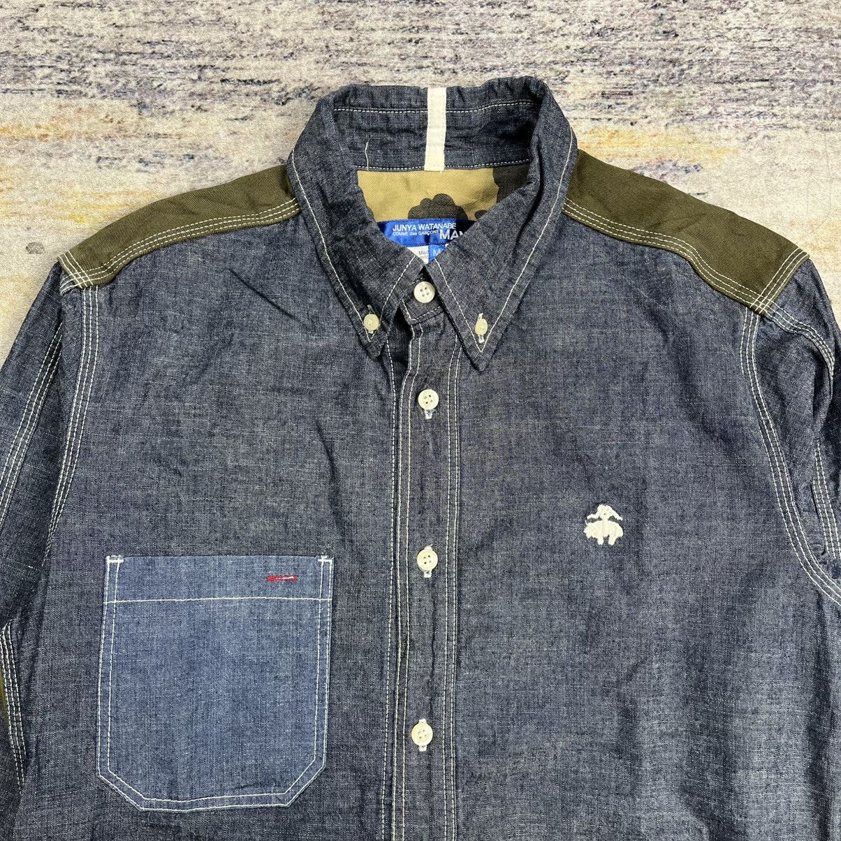 Comme des Garcons × Junya Watanabe junya watanabe comme des garcons chambray button shirt Size US M / EU 48-50 / 2 - 3 Thumbnail