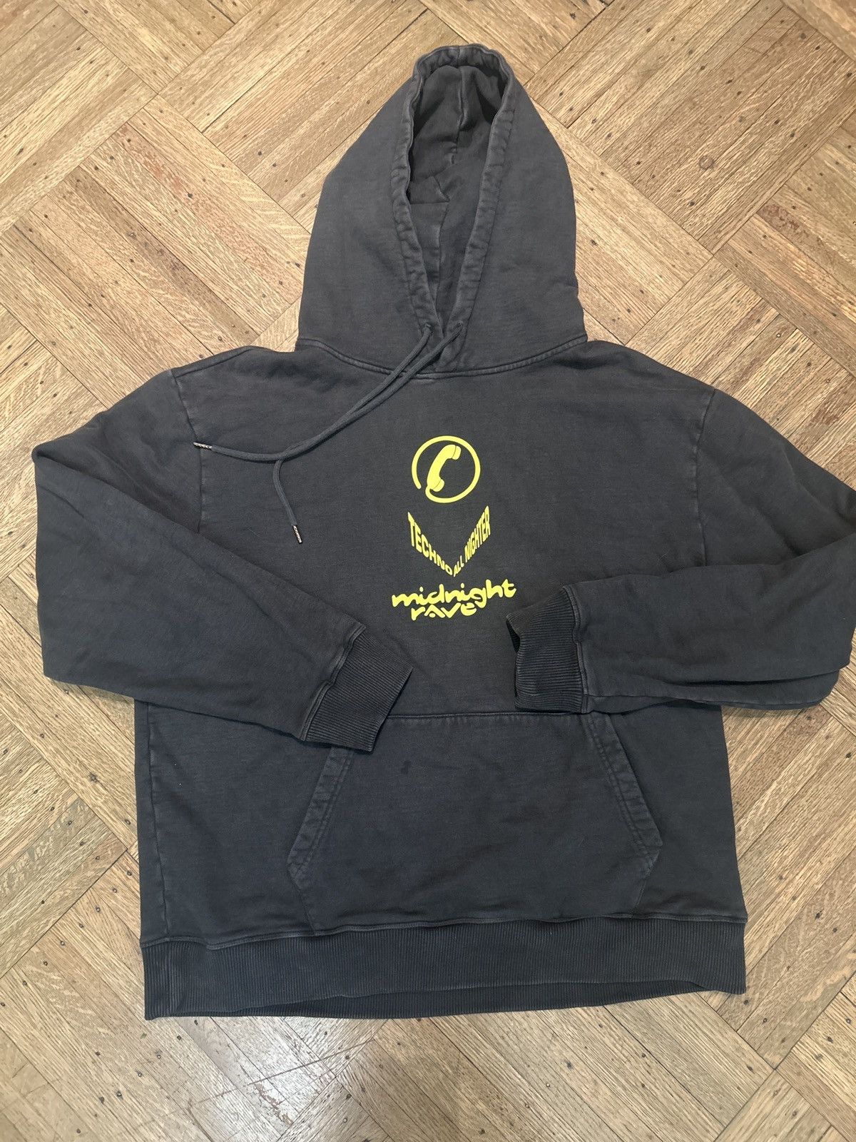 Midnight Studios Midnight Rave Techo All Night Hoodie Size US XXL / EU 58 / 5 - 1 Thumbnail