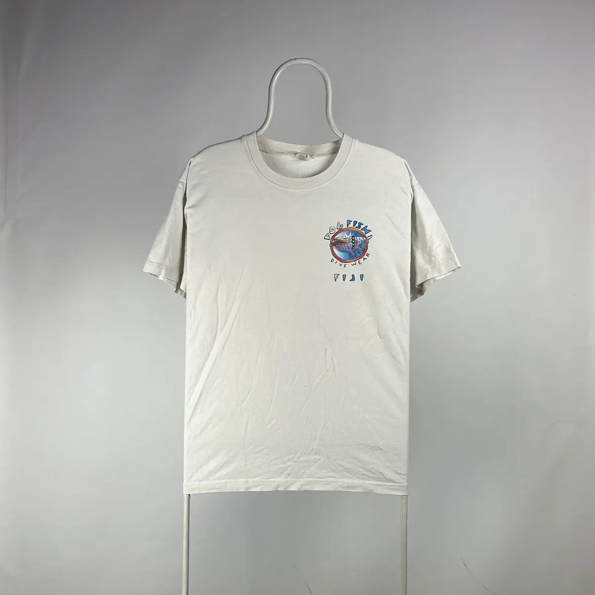 Band Tees Vintage Dogfish fiji dive wear size Large 90s Size US L / EU 52-54 / 3 - 2 Thumbnail