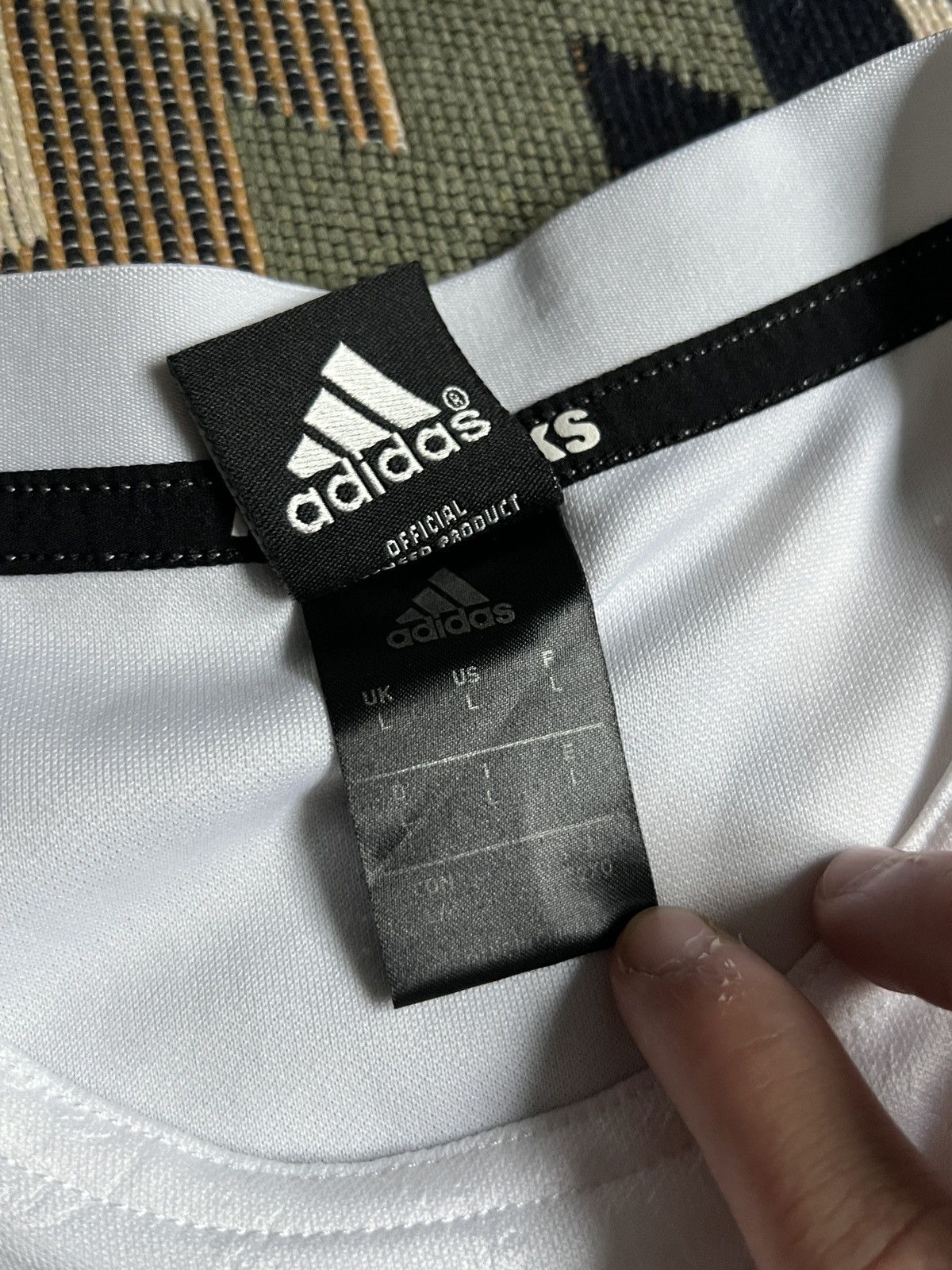 Adidas × All Blacks Adidas All Blacks World Cup Japan 2019 Rugby Jersey Size US L / EU 52-54 / 3 - 12 Thumbnail