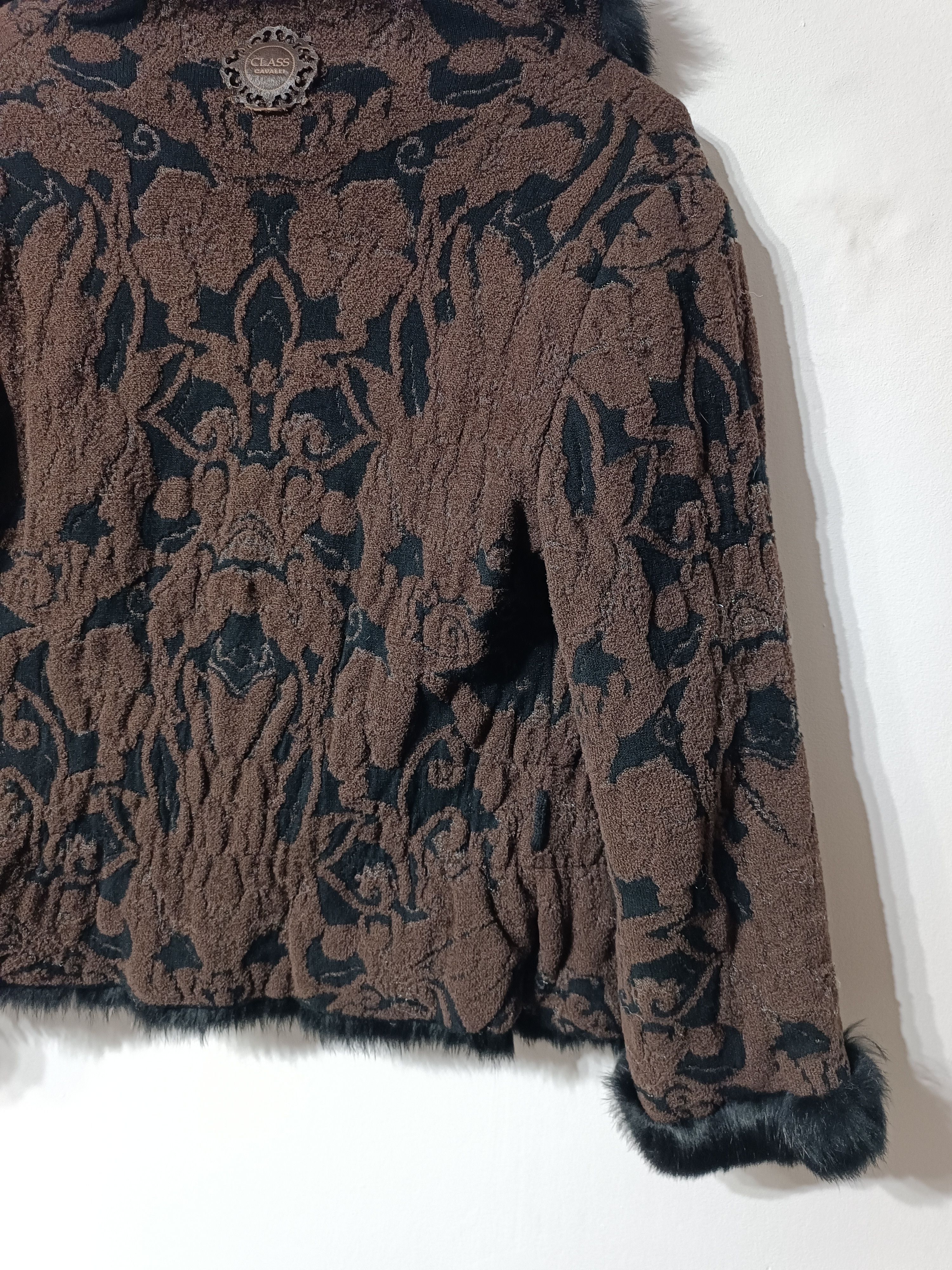 Roberto Cavalli Cappotto faux fur ecopelliccia cavalli Size S / US 4 / IT 40 - 2 Thumbnail