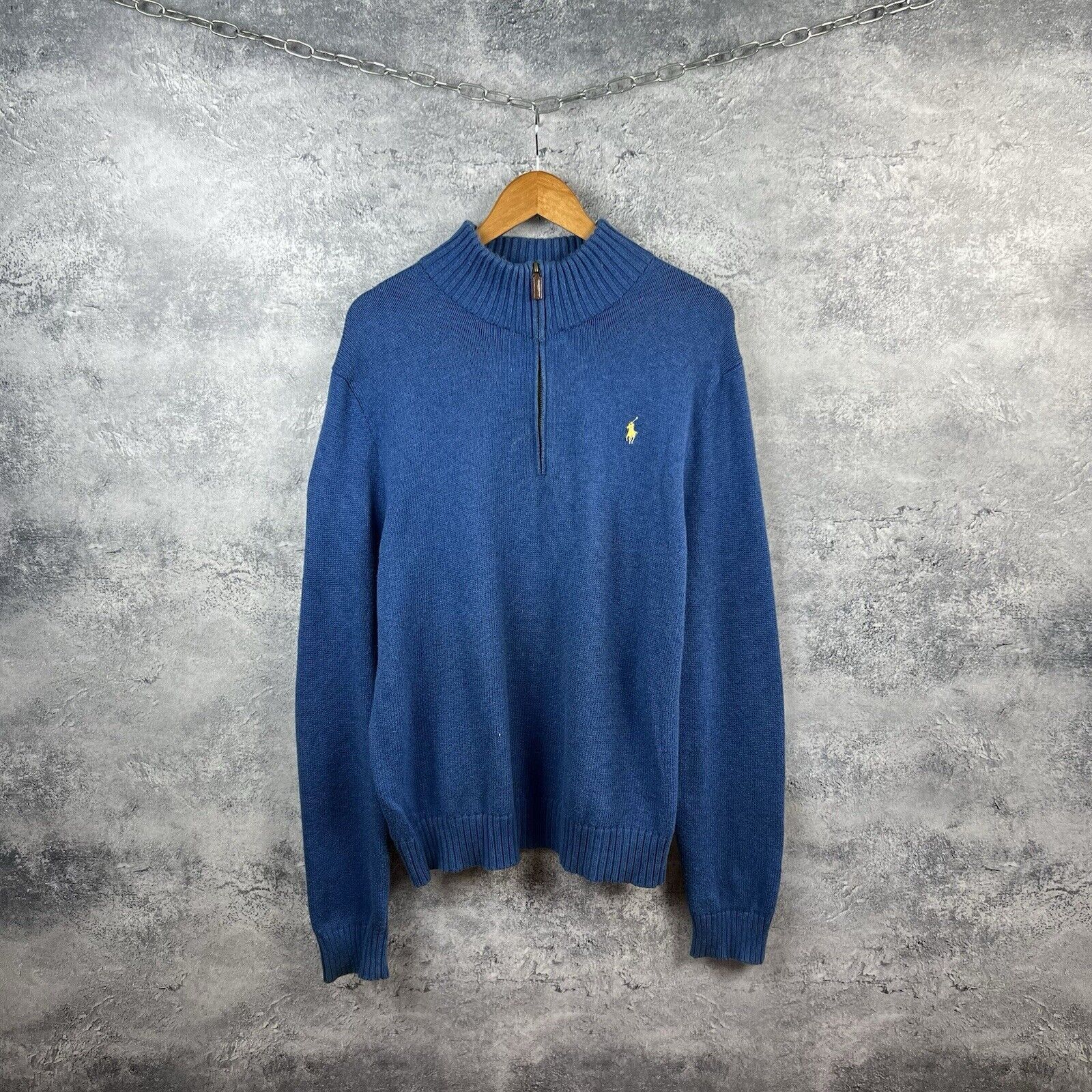 Polo Ralph Lauren Polo Ralph Lauren 1/3 Zip Sweater Men's Size L Long Sleeve Size US L / EU 52-54 / 3 - 1 Thumbnail