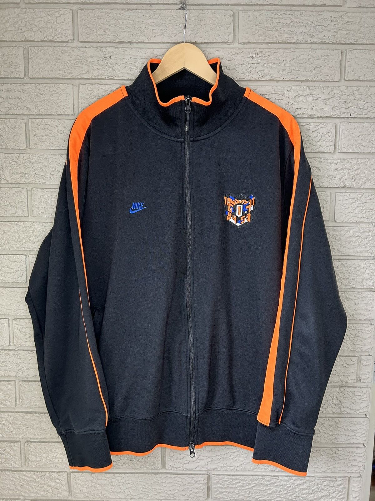 Nike × Vintage Vintage Nike Netherland 2010 Retro Zip Up Jacket Size US XL / EU 56 / 4 - 1 Thumbnail