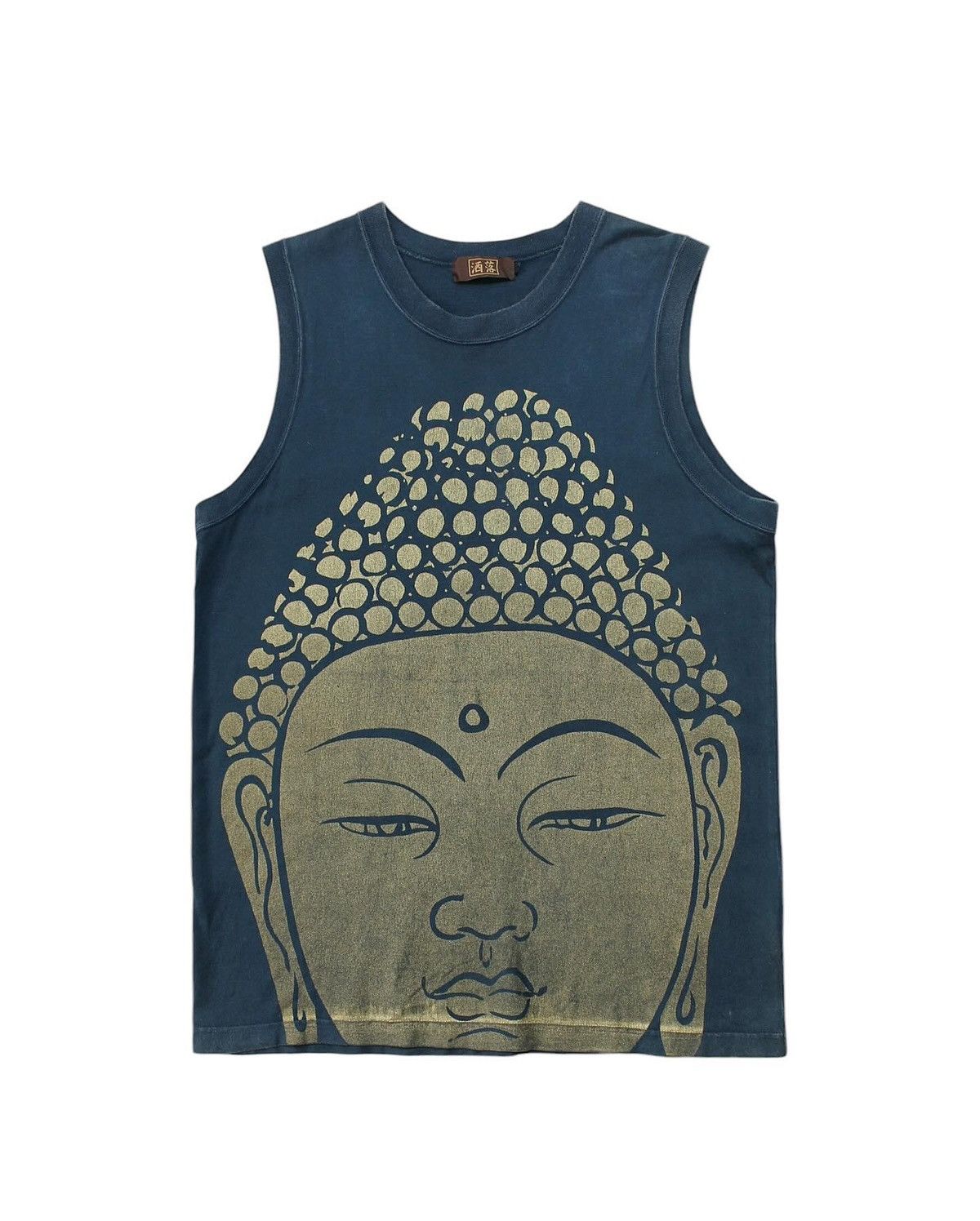 Japanese Brand 2000S JAPANESE MADE BUDDHA TANK TOP Size US L / EU 52-54 / 3 - 1 Thumbnail