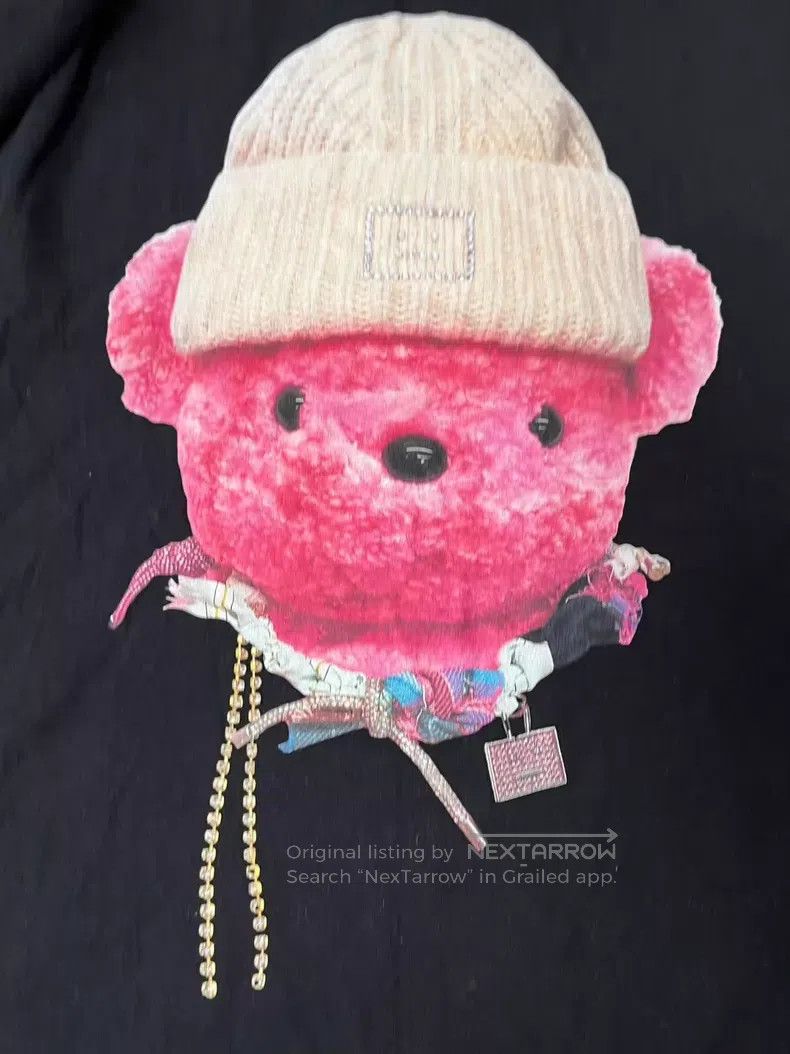 Acne Studios Acne Studios Face expression bear print round neck short s Size US M / EU 48-50 / 2 - 4 Thumbnail