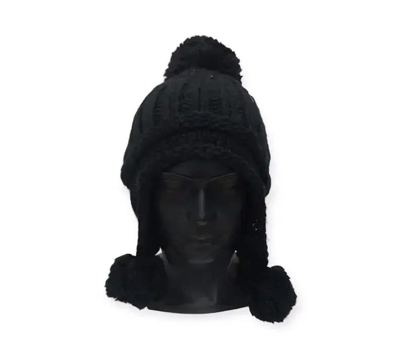 Japanese Brand Japanese Brand Earflap Beanie Hat Size ONE SIZE - 1 Thumbnail